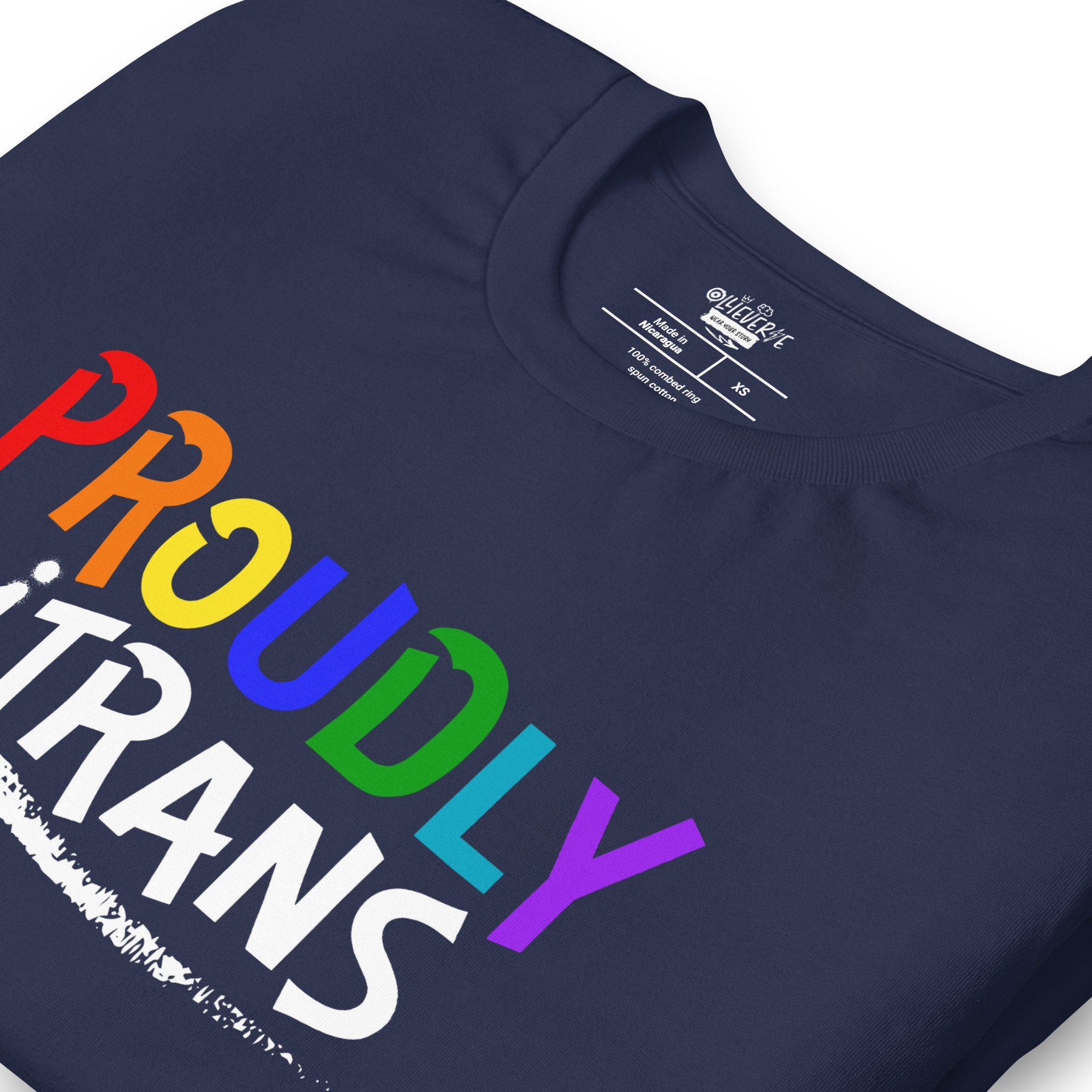 "Proudly Trans" T-Shirt - Ollieverse