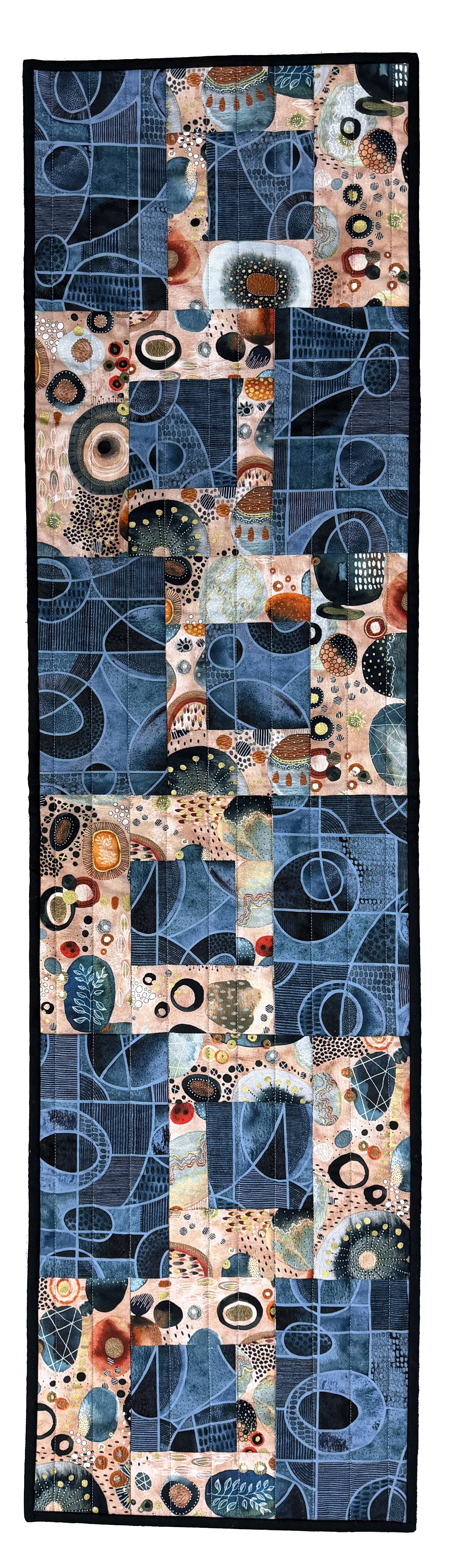 This is an example of the table runner you will learn to create in class.