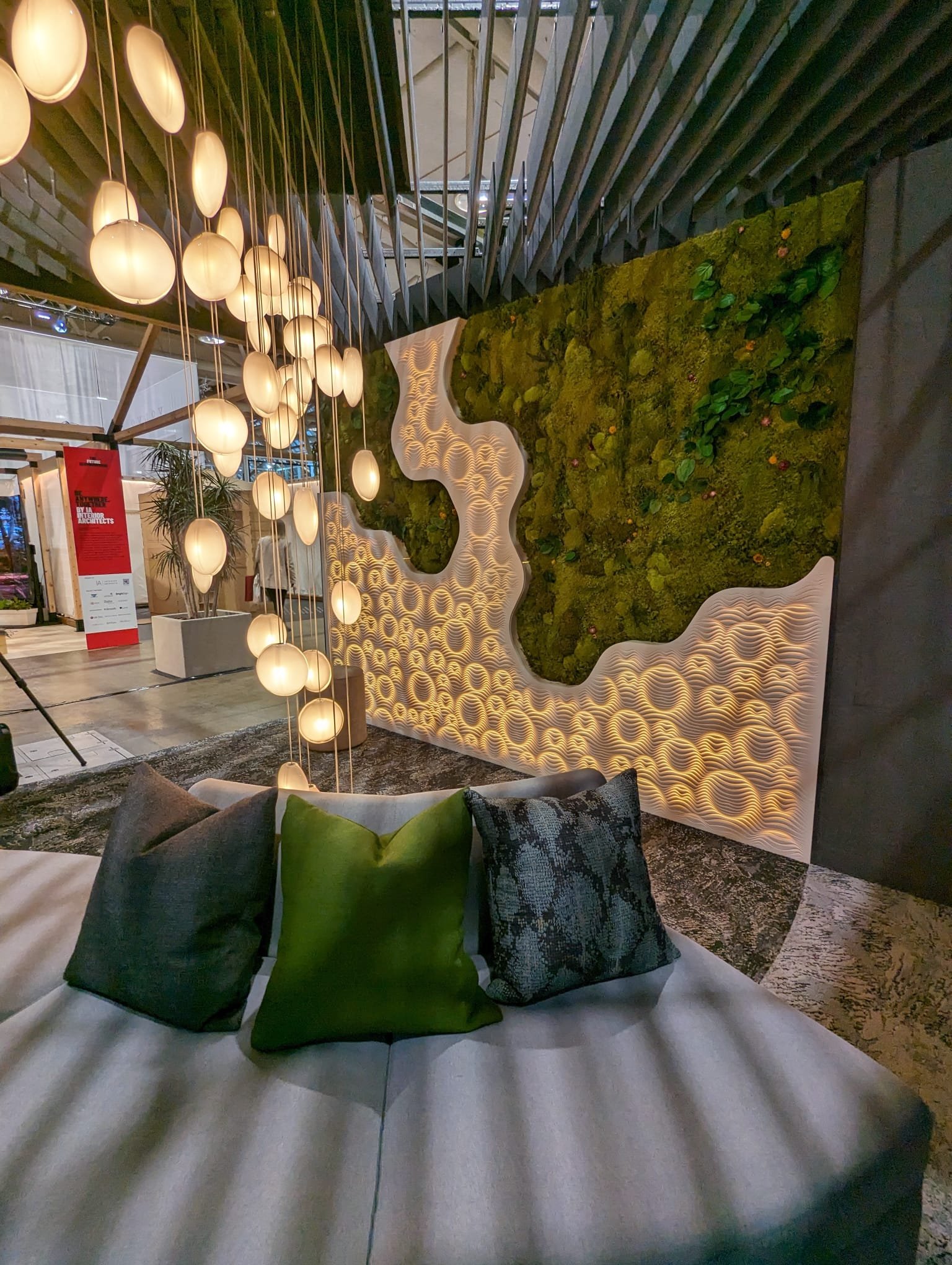 A temporary installation designed with Syllable Design to explore material, form, and spatial interaction for The Interior Design Show 2024.