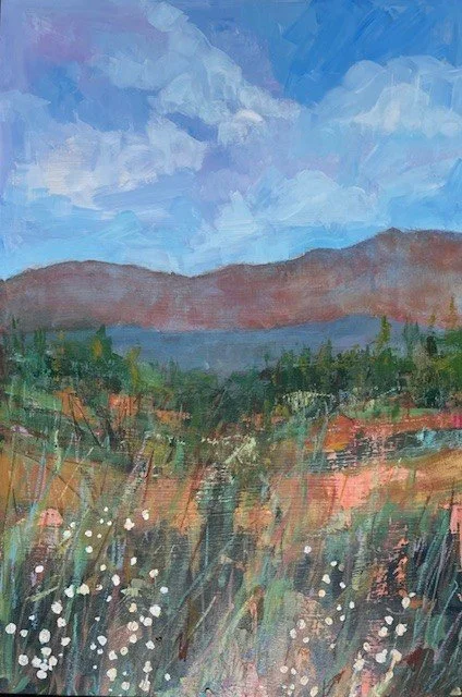 vista flowers 20"x30" $2000 frame included 