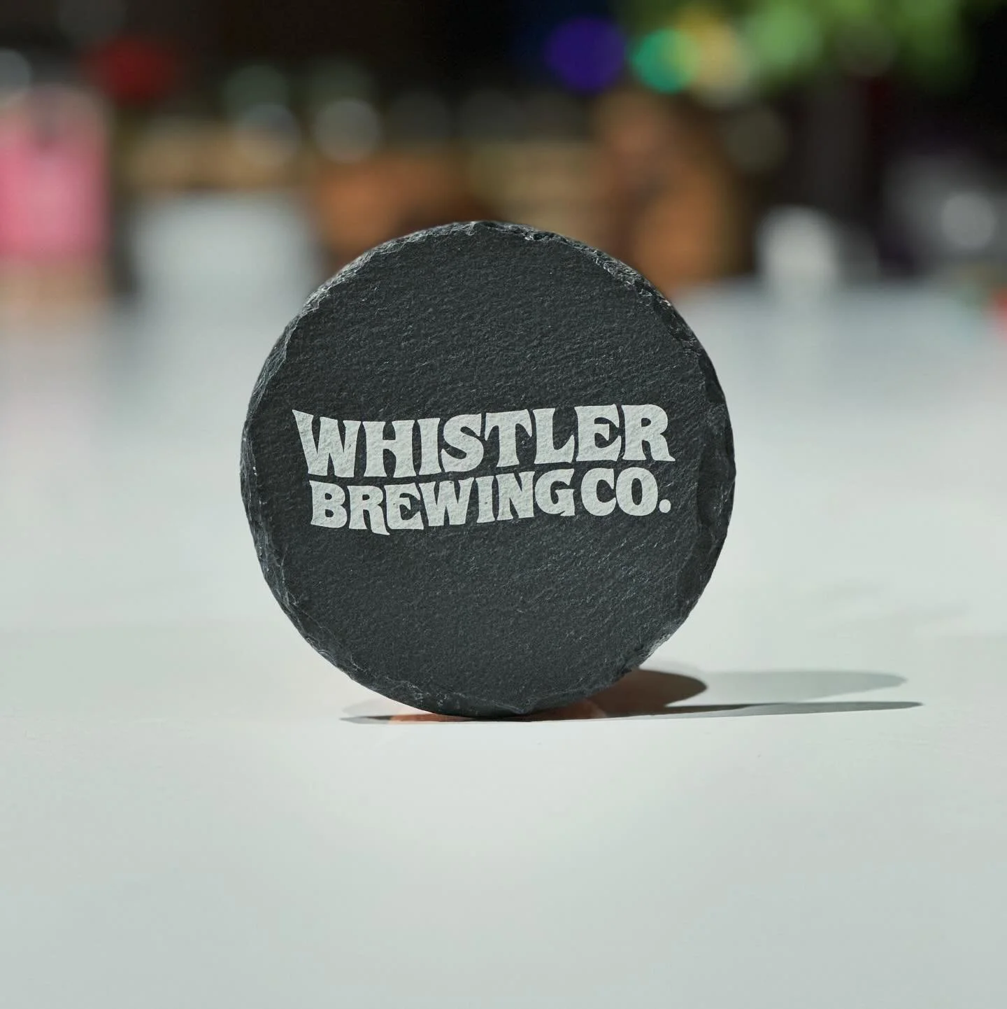 Slate coasters now available at @whistlerbrewing 🍻