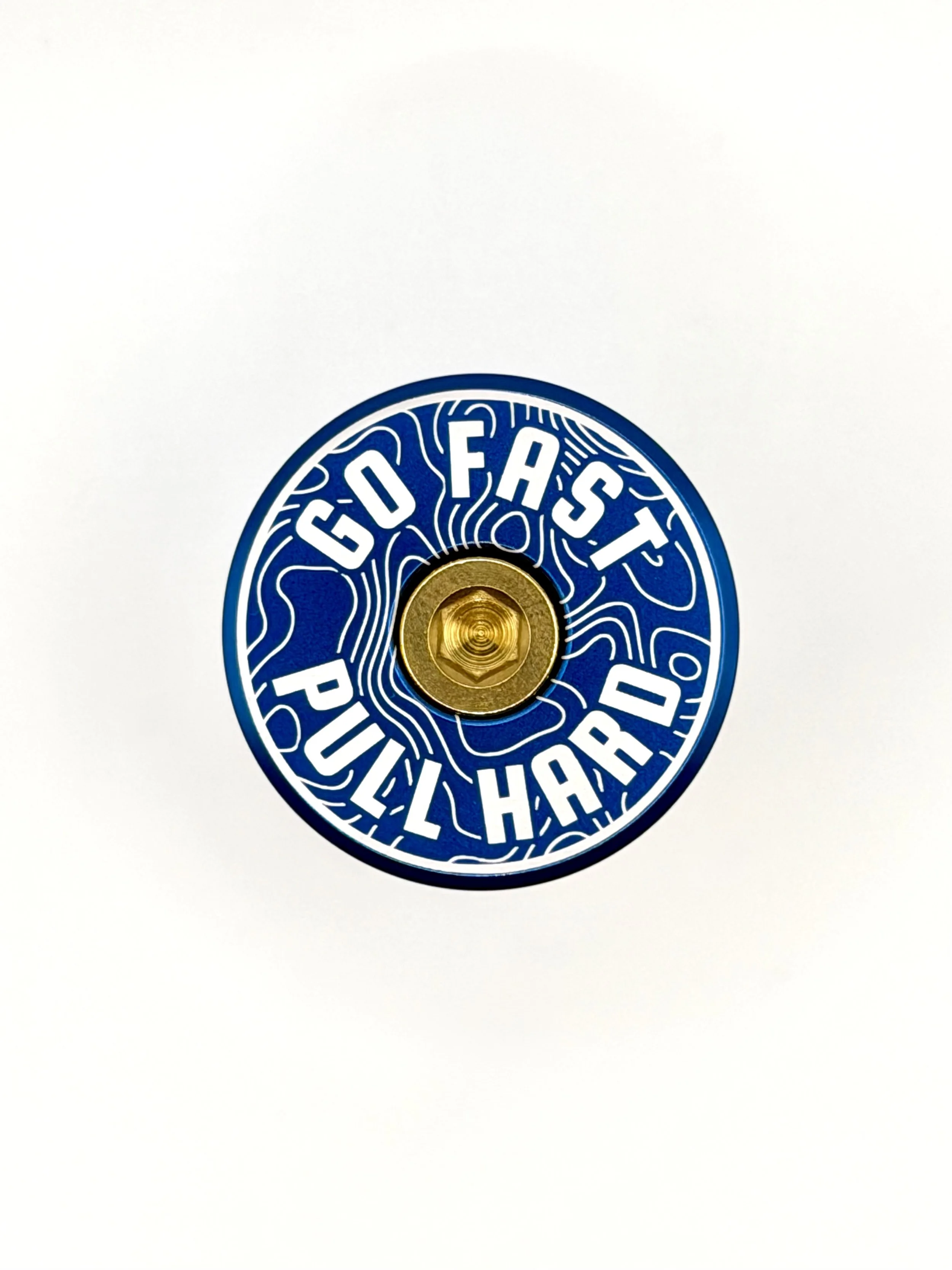 GO FAST PULL HARD Top Cap