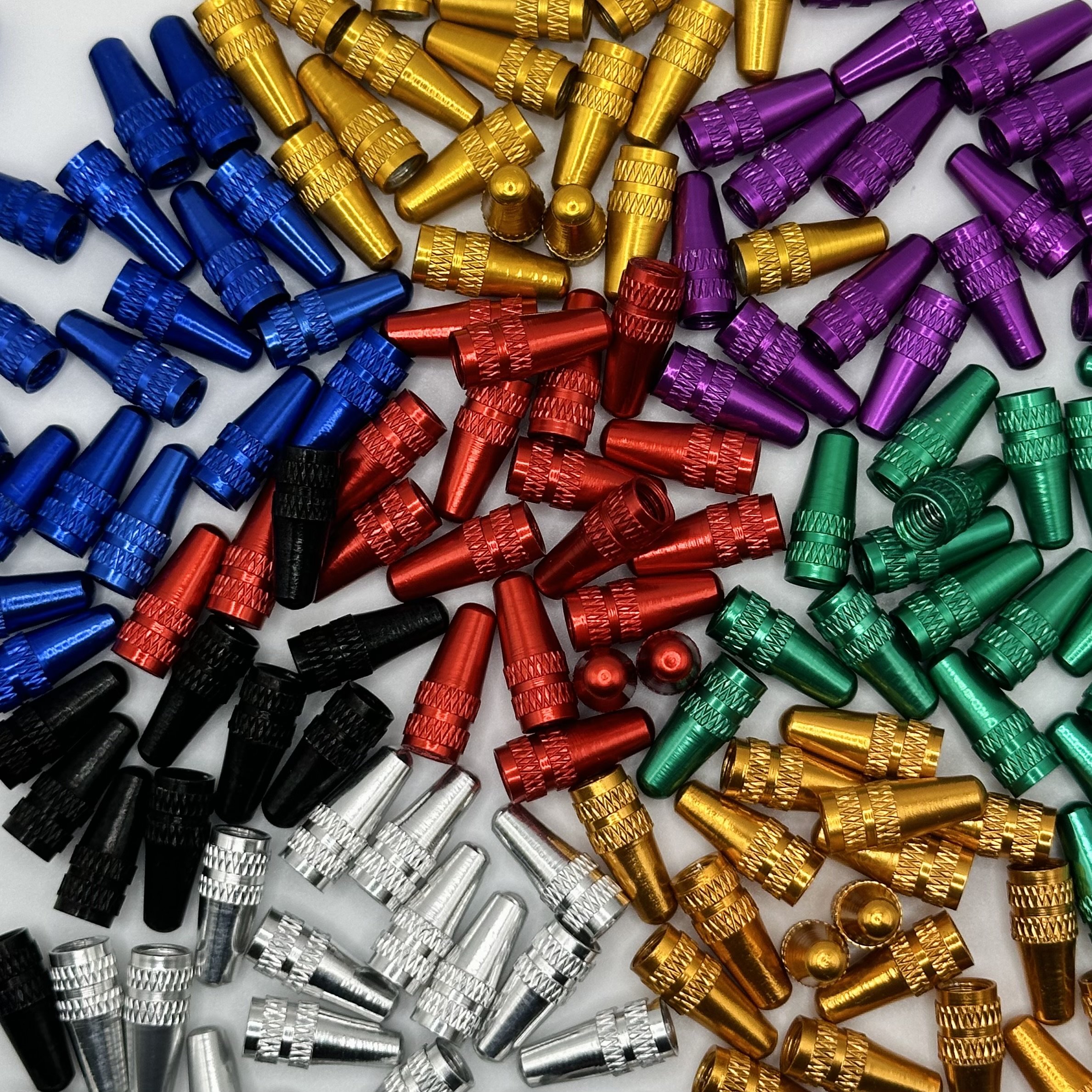 Presta Valve Caps (Pair)