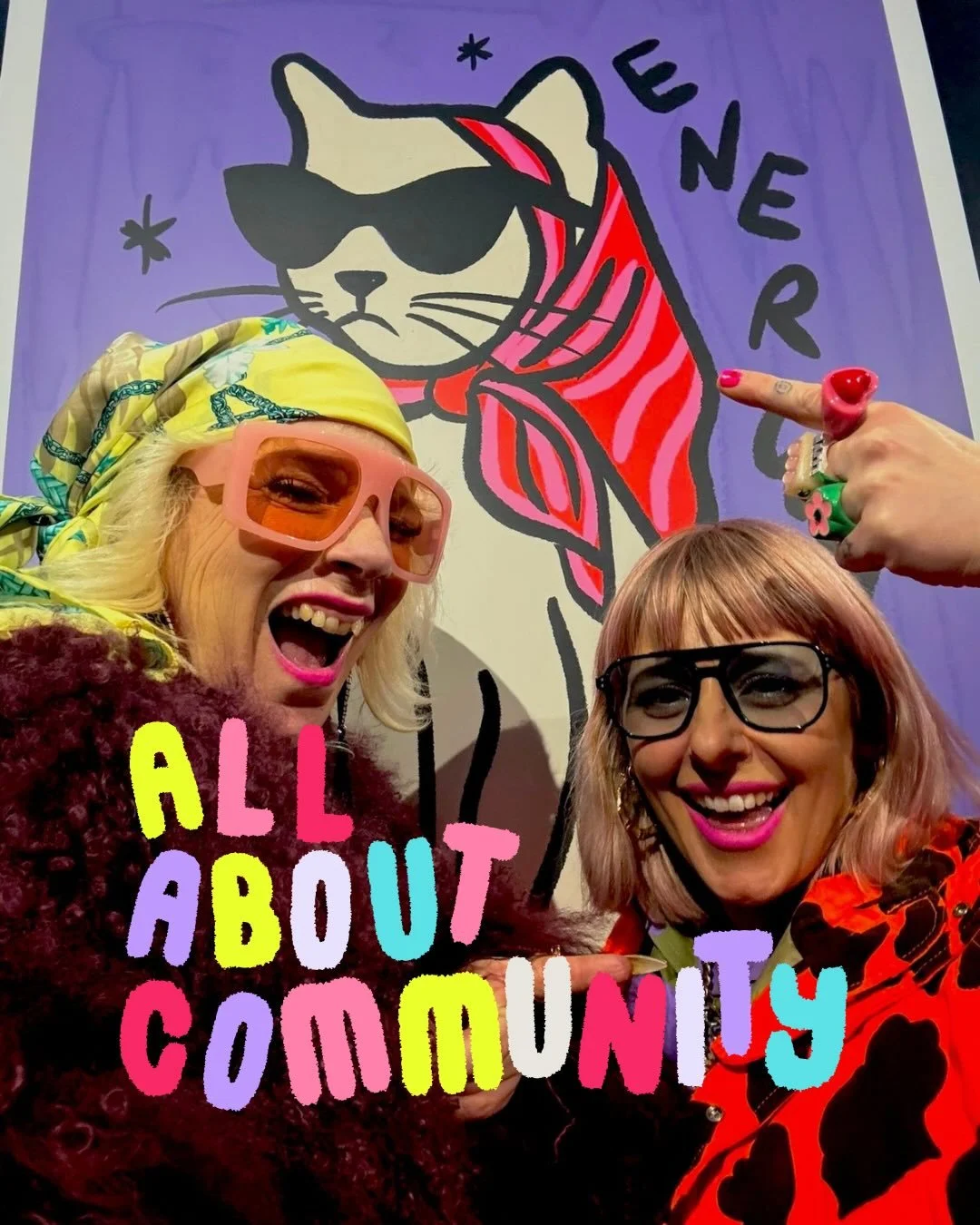 All about community!

You gorgeous lot actually came! 
Still processing how special this was 🥹✨

Friends, IG peeps, artists, fashion girlies, neighbours, surprise visitors, so much l 🧡 @boxpark 

Some of these humans I&rsquo;ve known 4 eves, some I