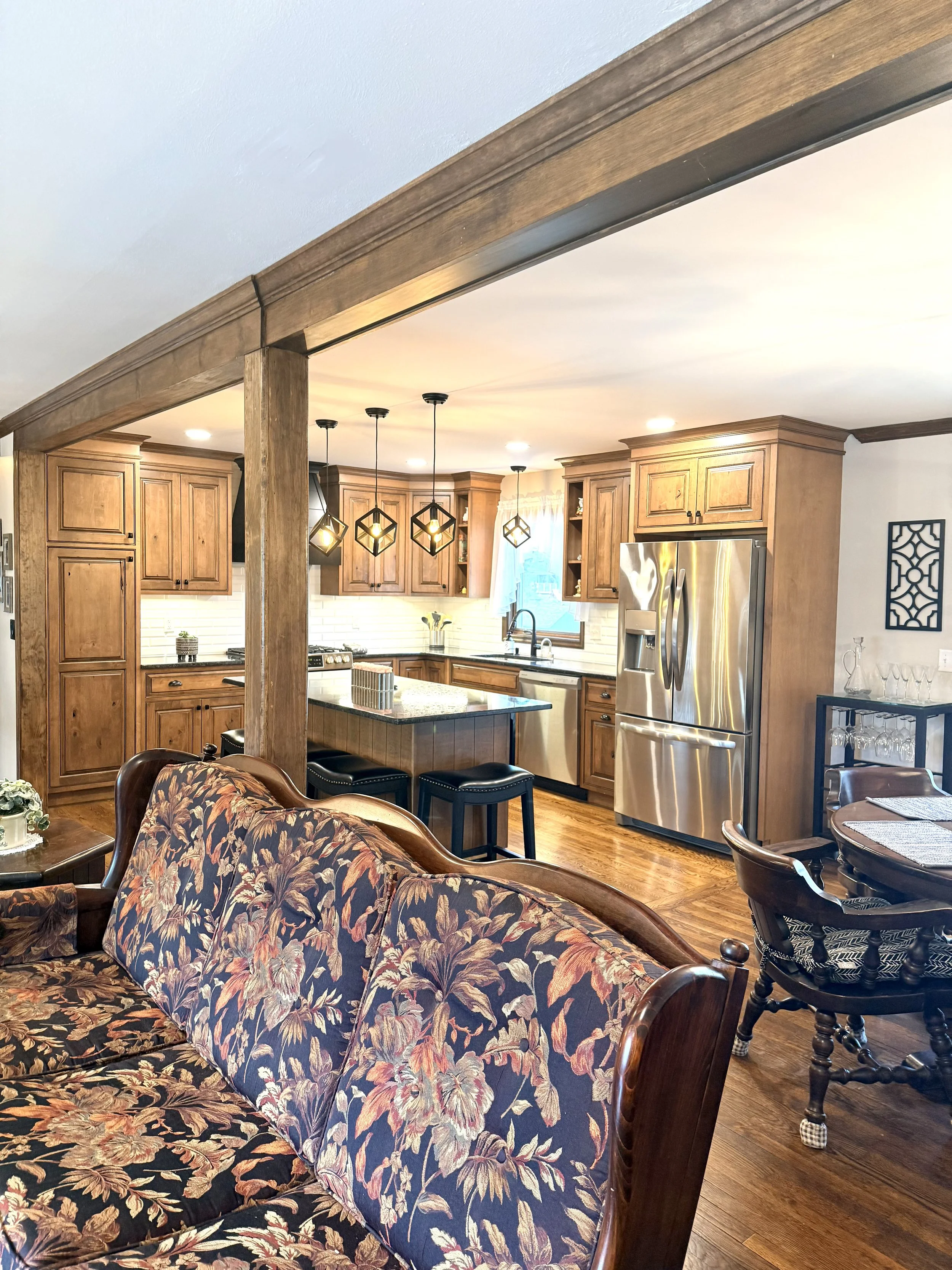 Living Room to Kitchen