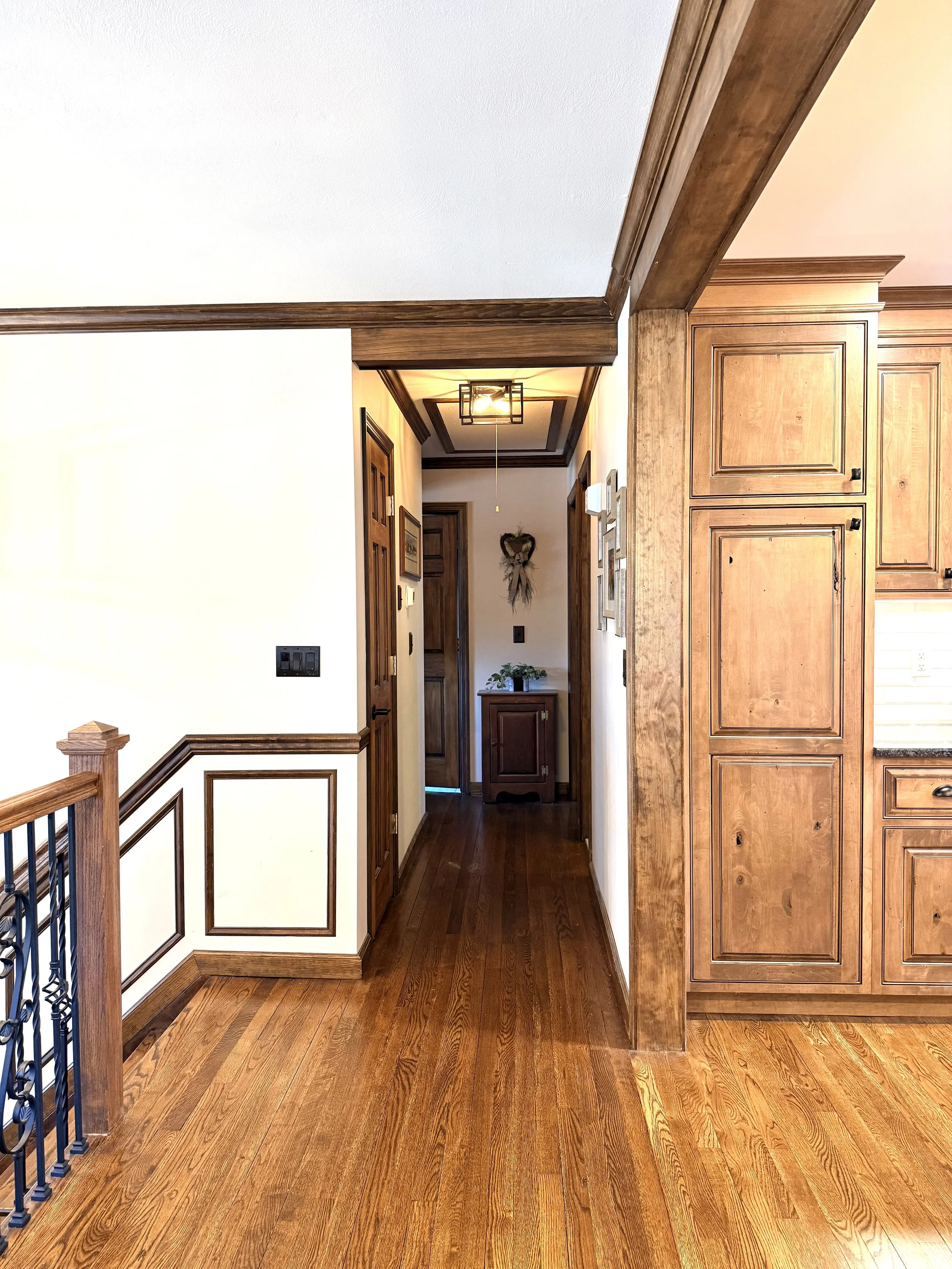 Hallway to 3 Bedrooms | Full Bath