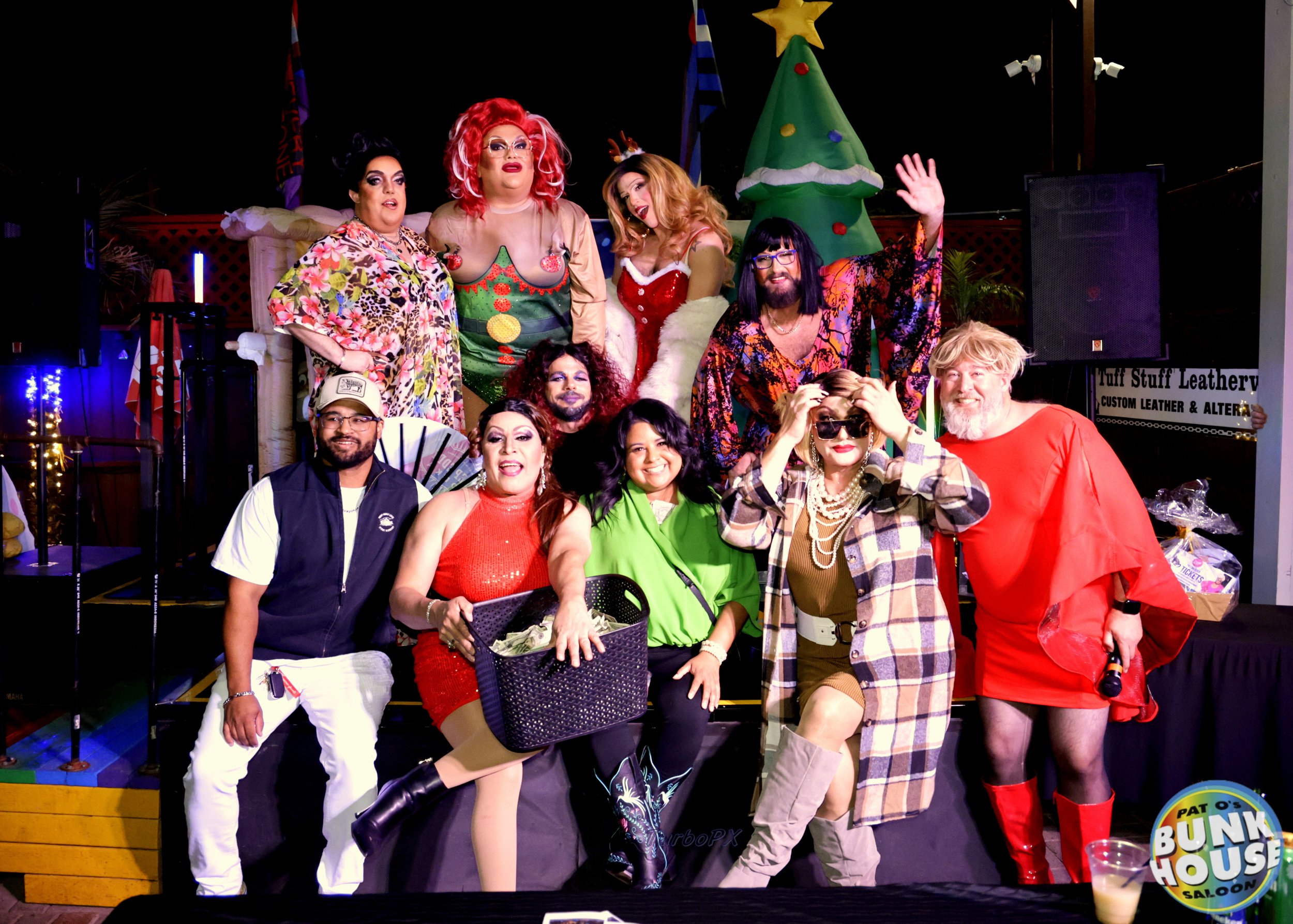 Pat O's Bunkhouse Annual Staff Turnabout Show Dec