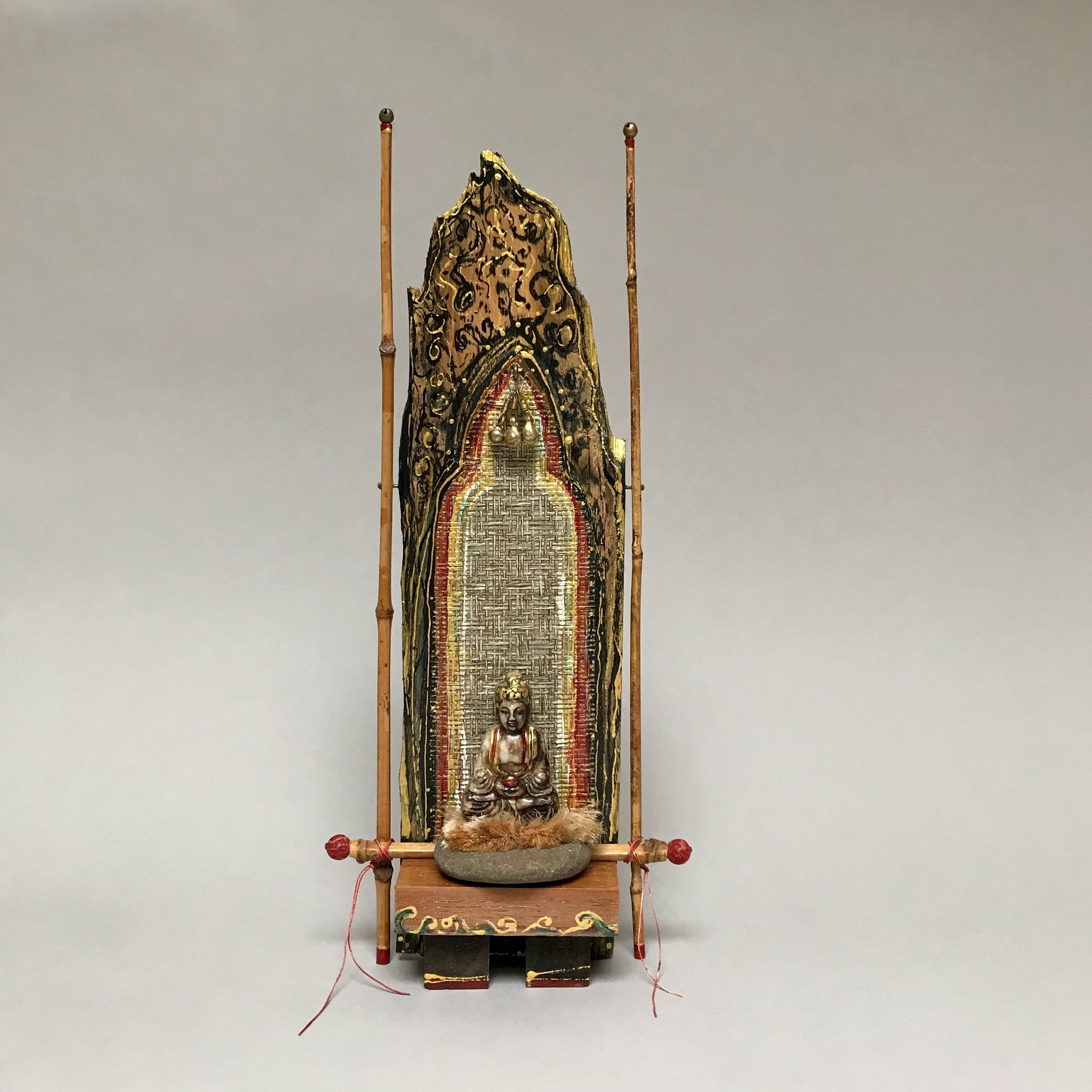 Laura-Trisiano-Loyal-Raft-13.75_hx6_wx1.75_d-mixed-media-found-object-assemblage-art-wall-and-free-standing-small-sculpture-waltar-spiritual-sacred-meditation-hand-painted-ja.jpeg