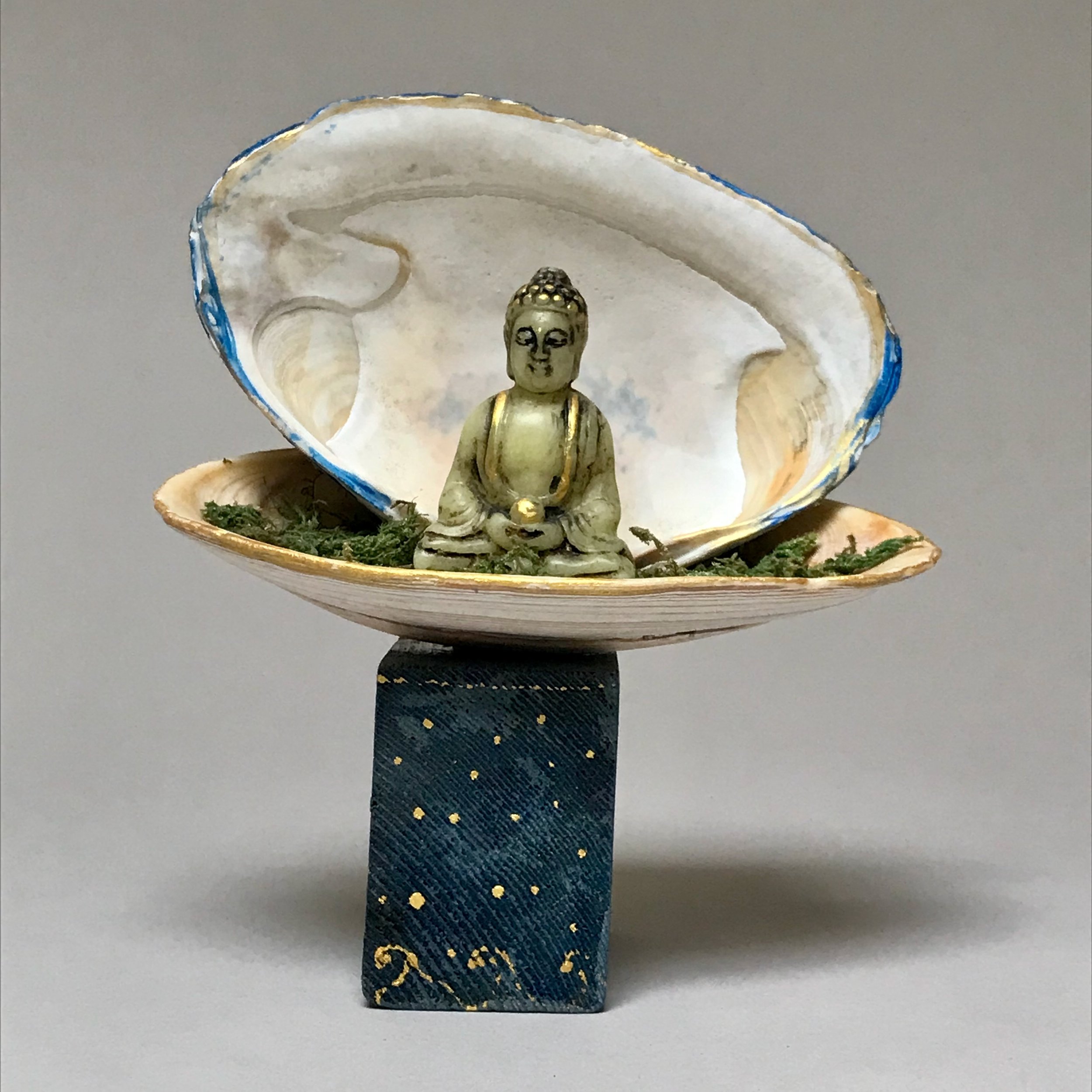 Laura-Trisiano-Ocean-Series-#11-6_hx5_wx3.75_d-mixed-media-found-object-assemblage-art-seashells-preserved-moss-old-reclaimed-wood-hand-painted-jade-buddha-one-of-a-kind-gift-meditation-yogic-yogi.jpeg