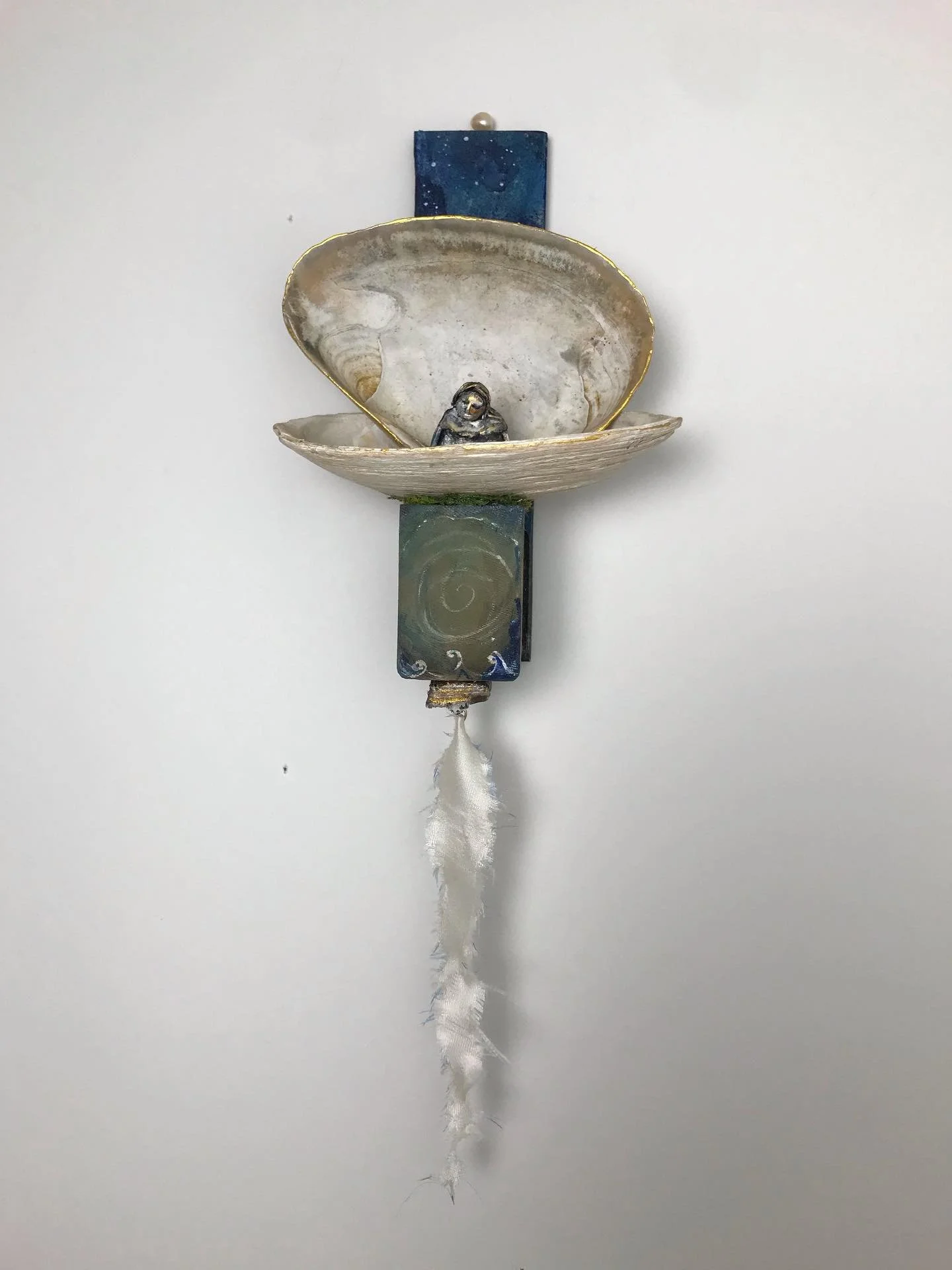 Inner Ocean. 15&rdquo; x 5&rdquo; x 4.5&rdquo;
@sophiastef_gallery in #lambertvillenj 
&lsquo;Continue The Narrative&rsquo; Group Show
Opening Nov 8, 2025 4:30- 6:30pm

&ldquo;You are not a drop in the ocean. You are the entire ocean in a drop.&rdquo