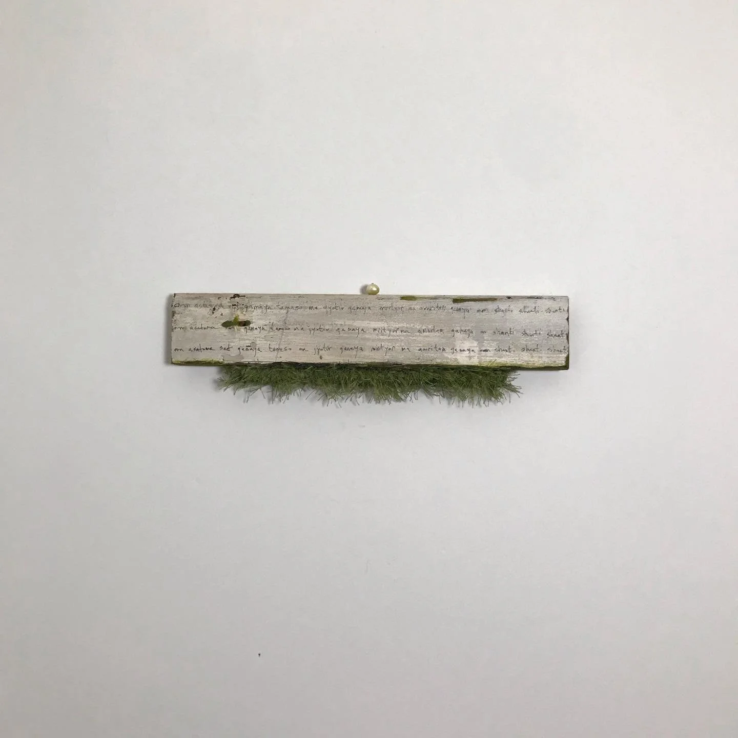 Pavamana Mantra. Mantra series.
2.75&rdquo;h x 10&rdquo;w x .5&rdquo;d
This piece and others are available @hunterdonlandtrust Wine &amp; Art at the Farm this weekend - a wonderful fundraiser for land preservation in our beautiful county. 

This is a