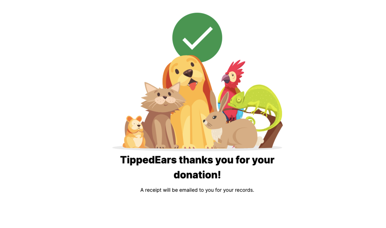 Behemoth Gives. Credit to those who supported Neon Claws at the  Fresno Zine Fair for our first donation to the foundation Tipped Ears for inspiring the work.