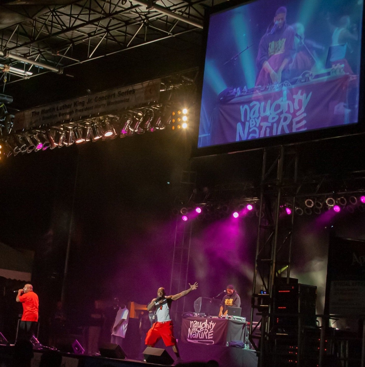 Naughty by Nature perform live at