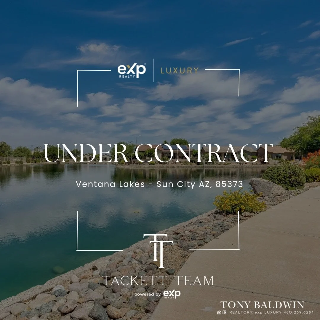 Under Contract 🎉 amazing bday gift for a lovely client!! #azrealestate #ventanalakes #undercontract #home #tackettteam