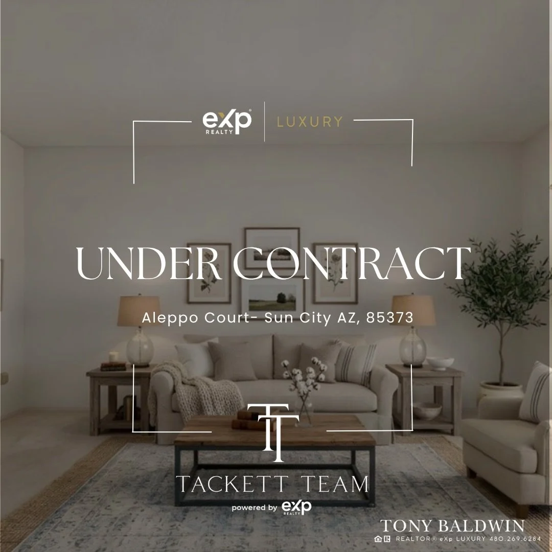 Under Contract in Sun City ☀️ The long journey to find the one has paid off!! #azrealestate #suncity #undercontract #buyer #agent