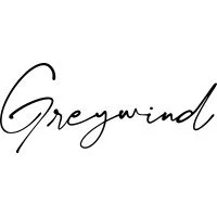 The word 'Greywind' written in black cursive handwritten font.