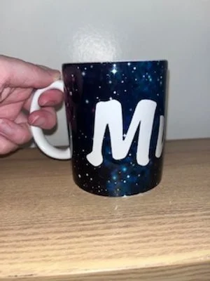 SPACE / GALAXY NAME MUG