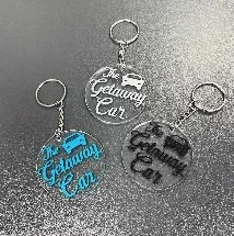 THE GETAWAY CAR KEYRING