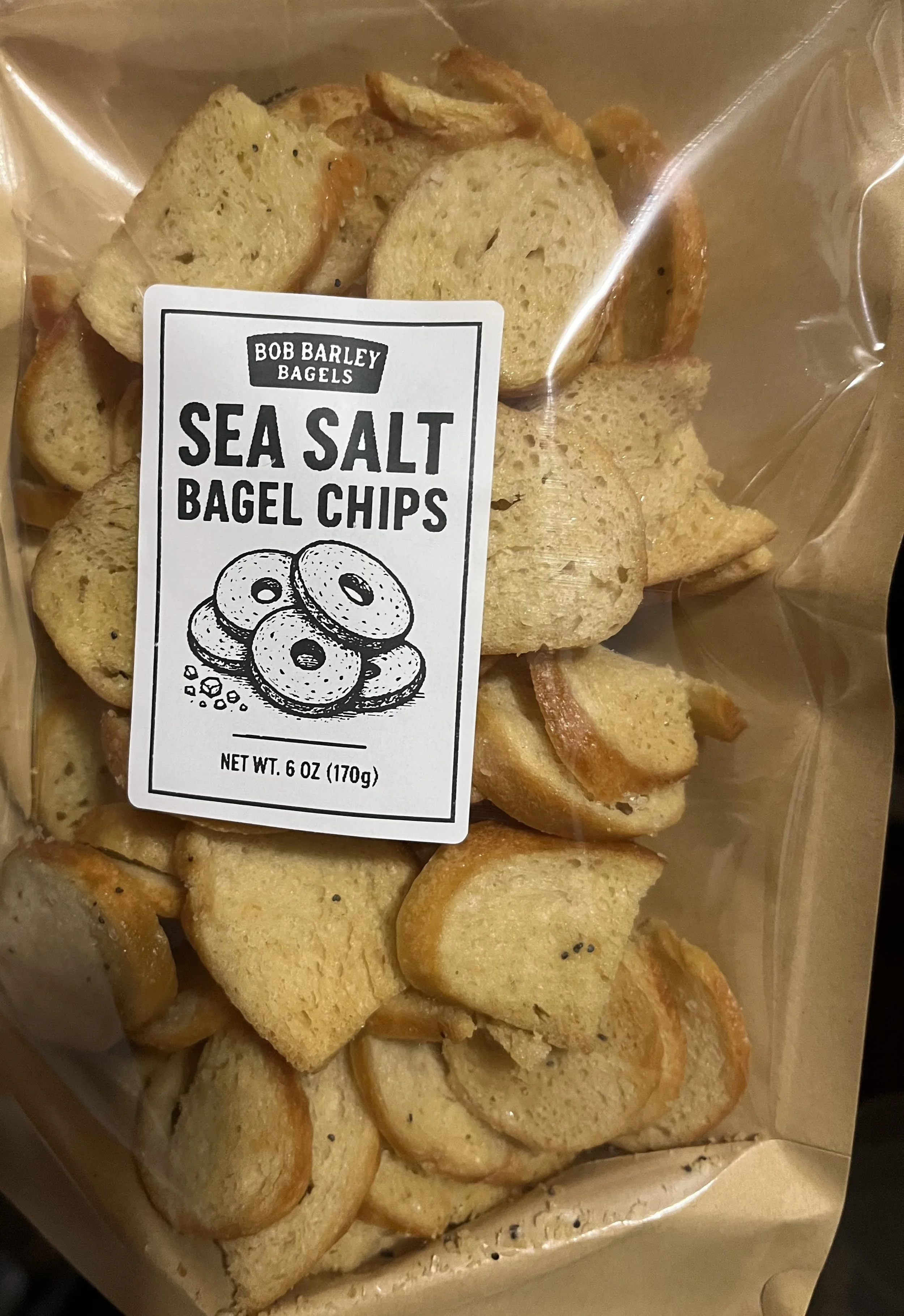 Sea Salt Bagel Chips