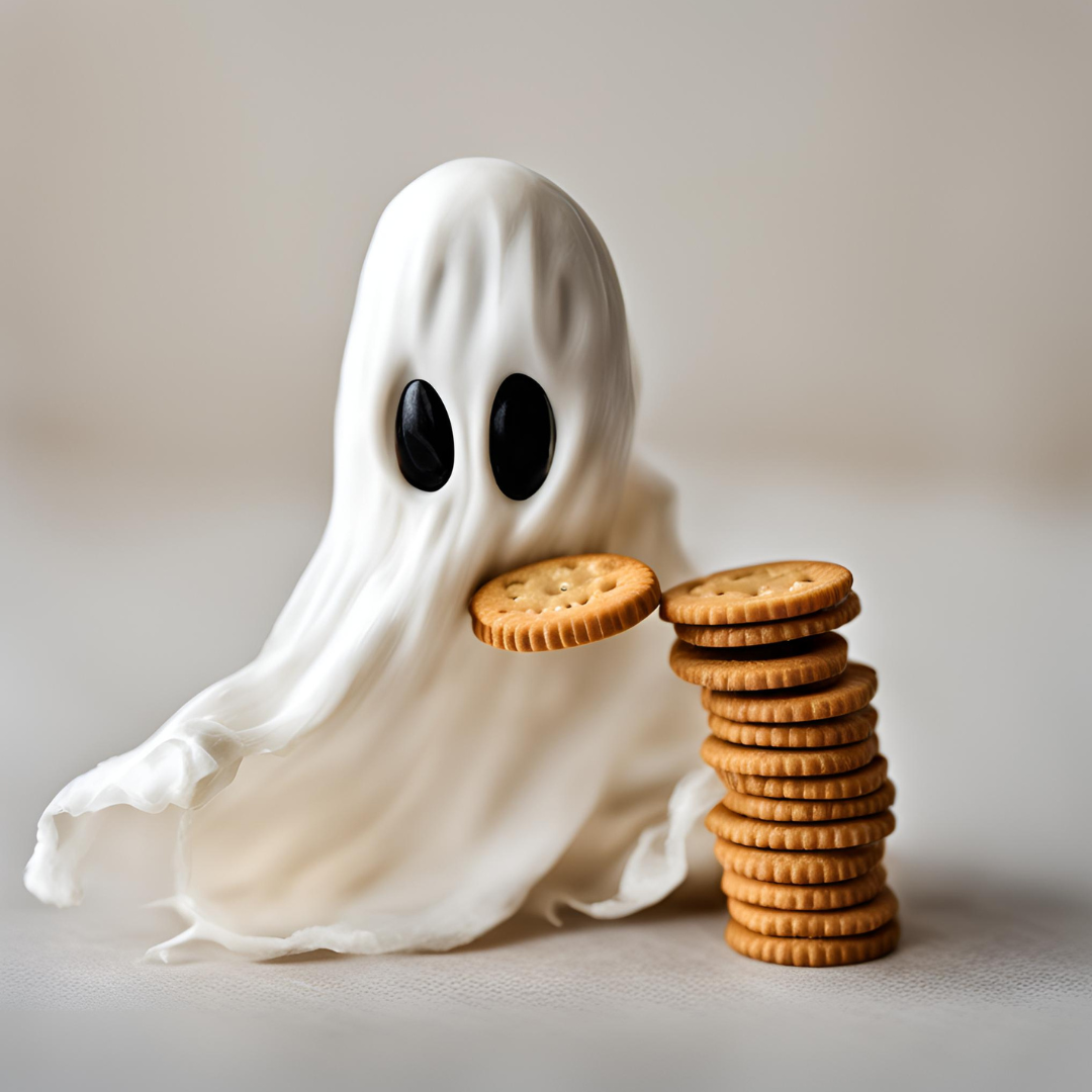 Peanut Butter Ghosts