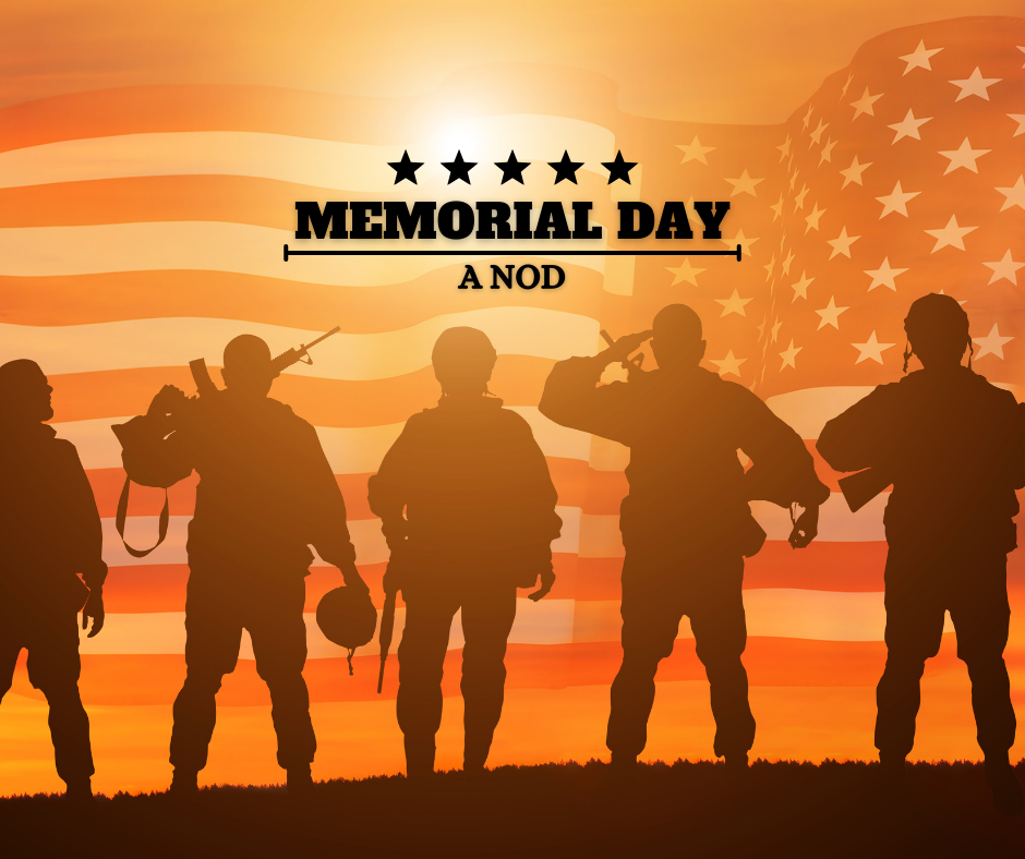 Memorial Day, a Nod