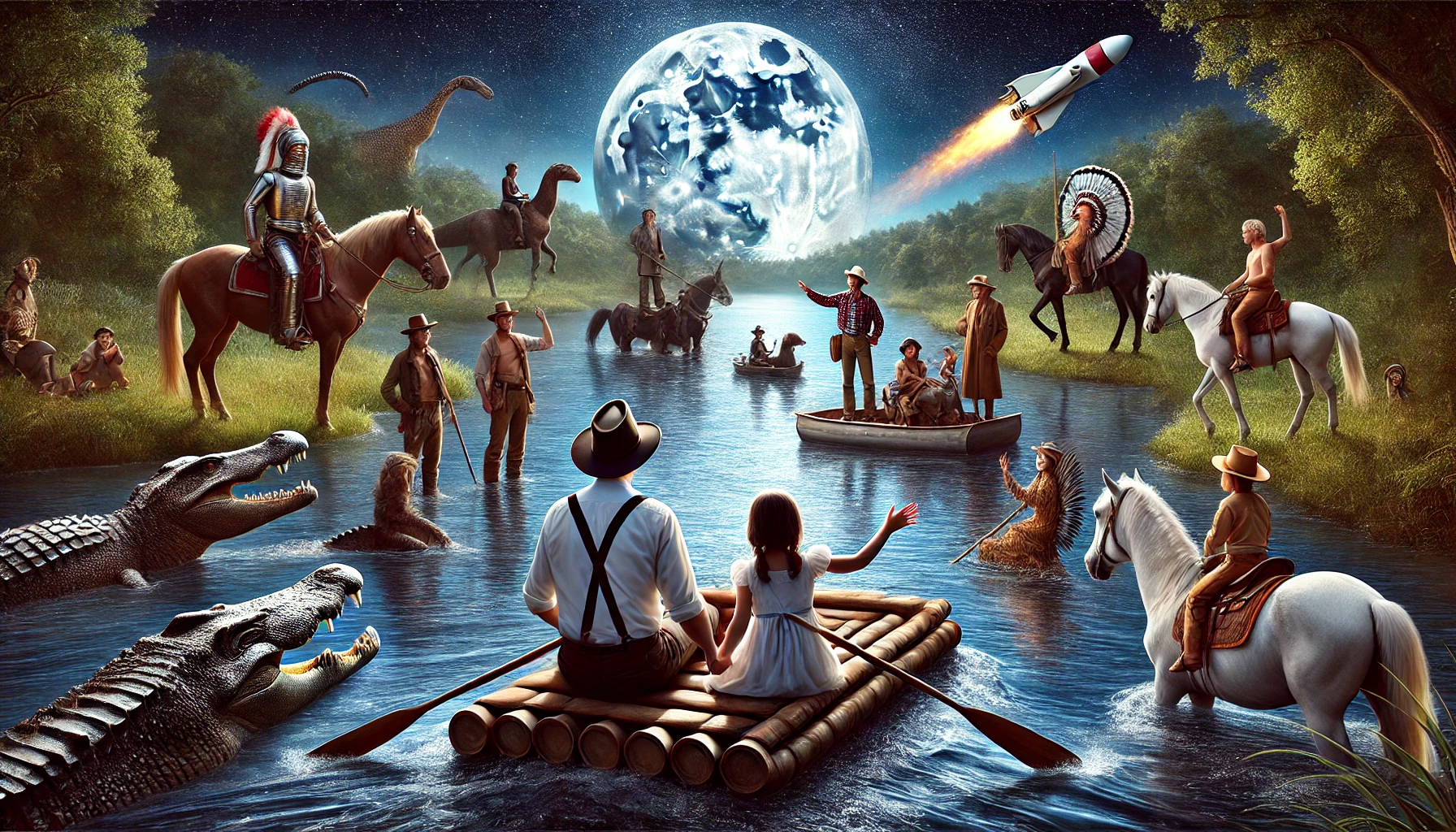 Huck Finn, My Daughter, and Me: Inspiring a Love of Reading Through Adventure