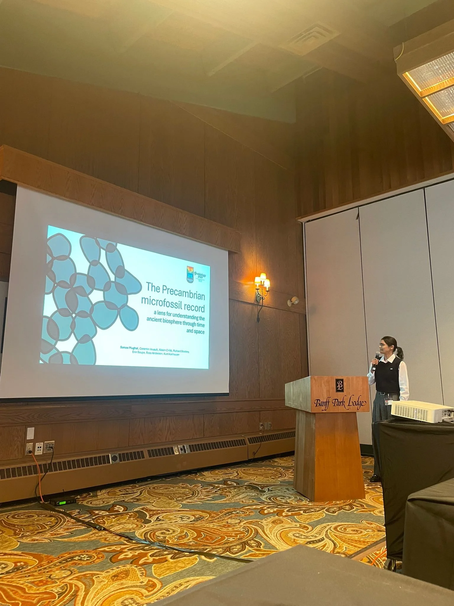 Presenting at Geobiology 2025, Banff, AB