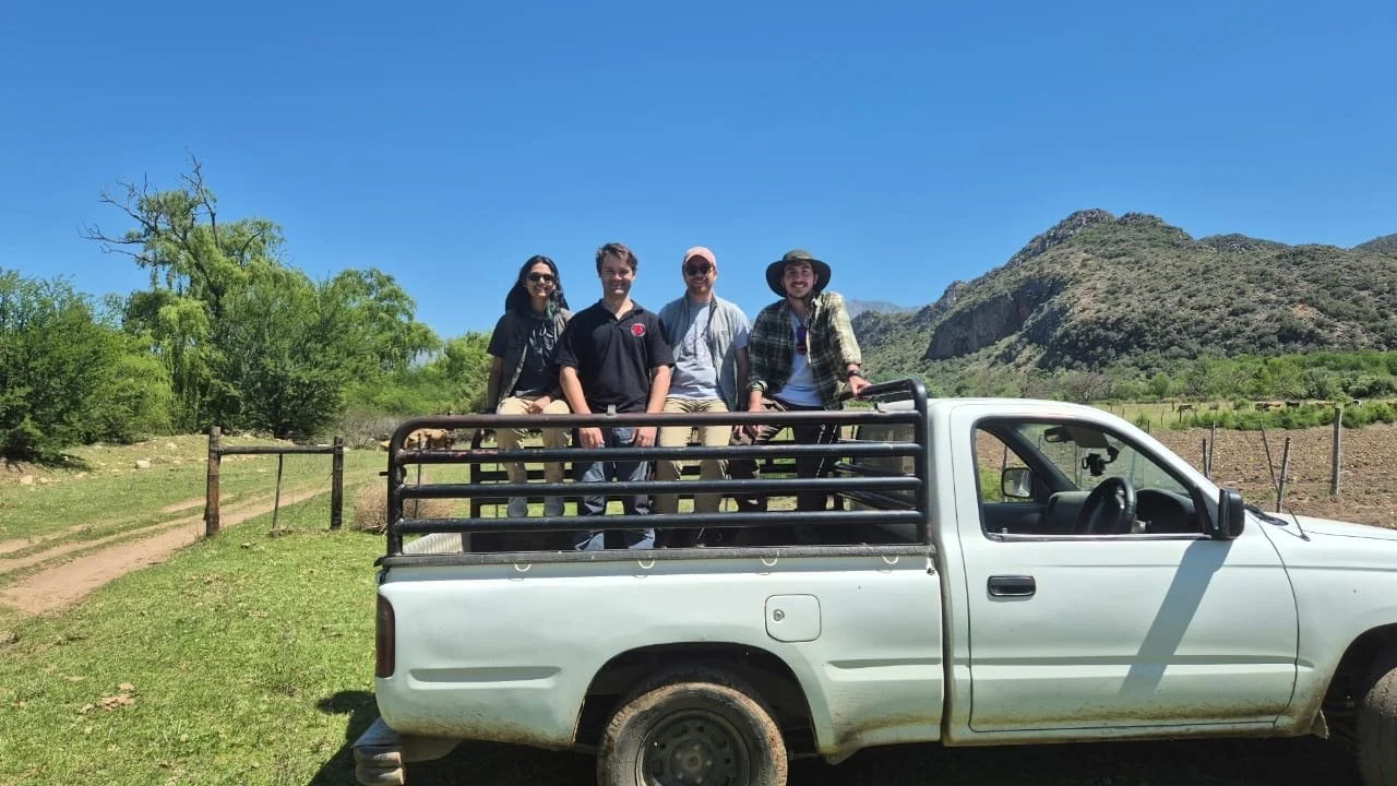 Trucking around the farms searching for Cango Caves Group shales