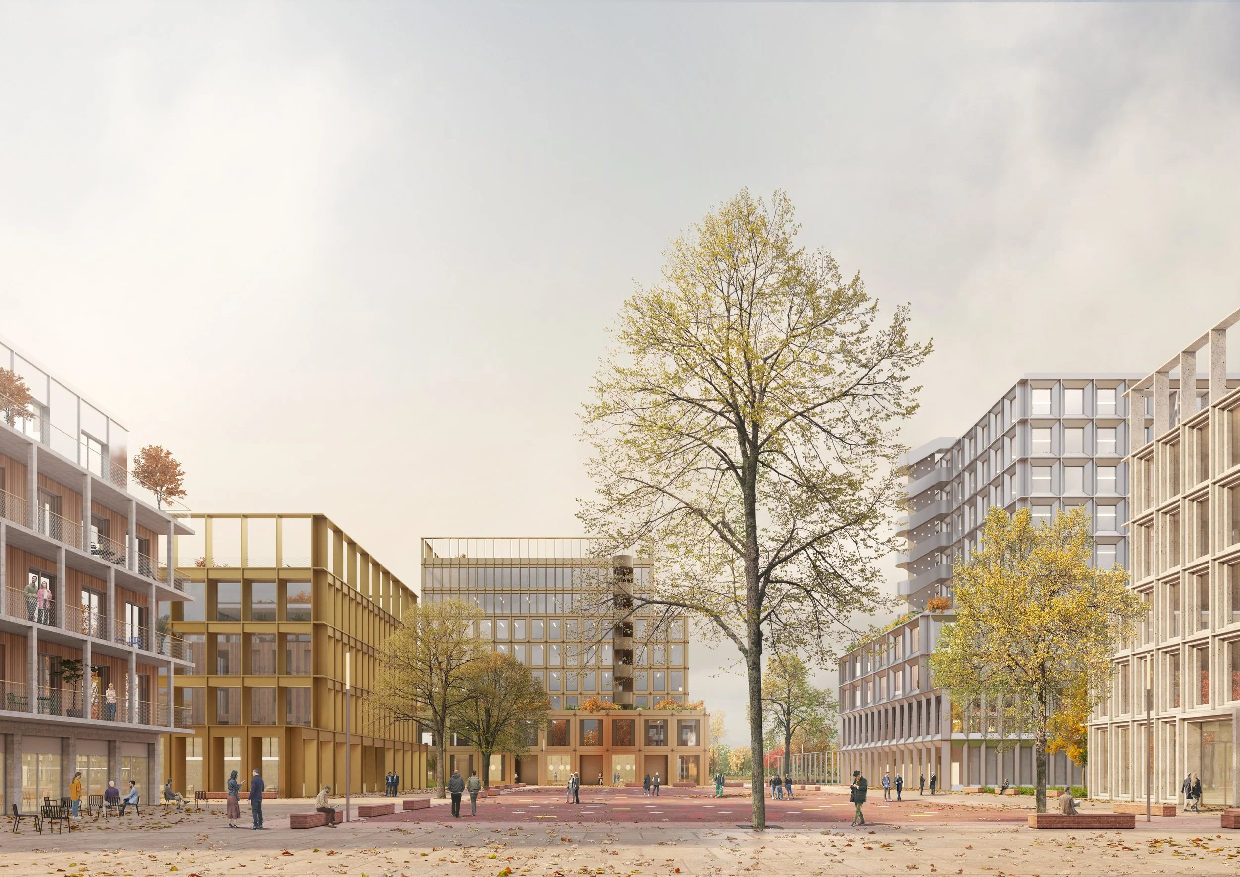 Cittadella della Sicurezza. Rimini, IT. Competition entry. Collaborators: EUPRO