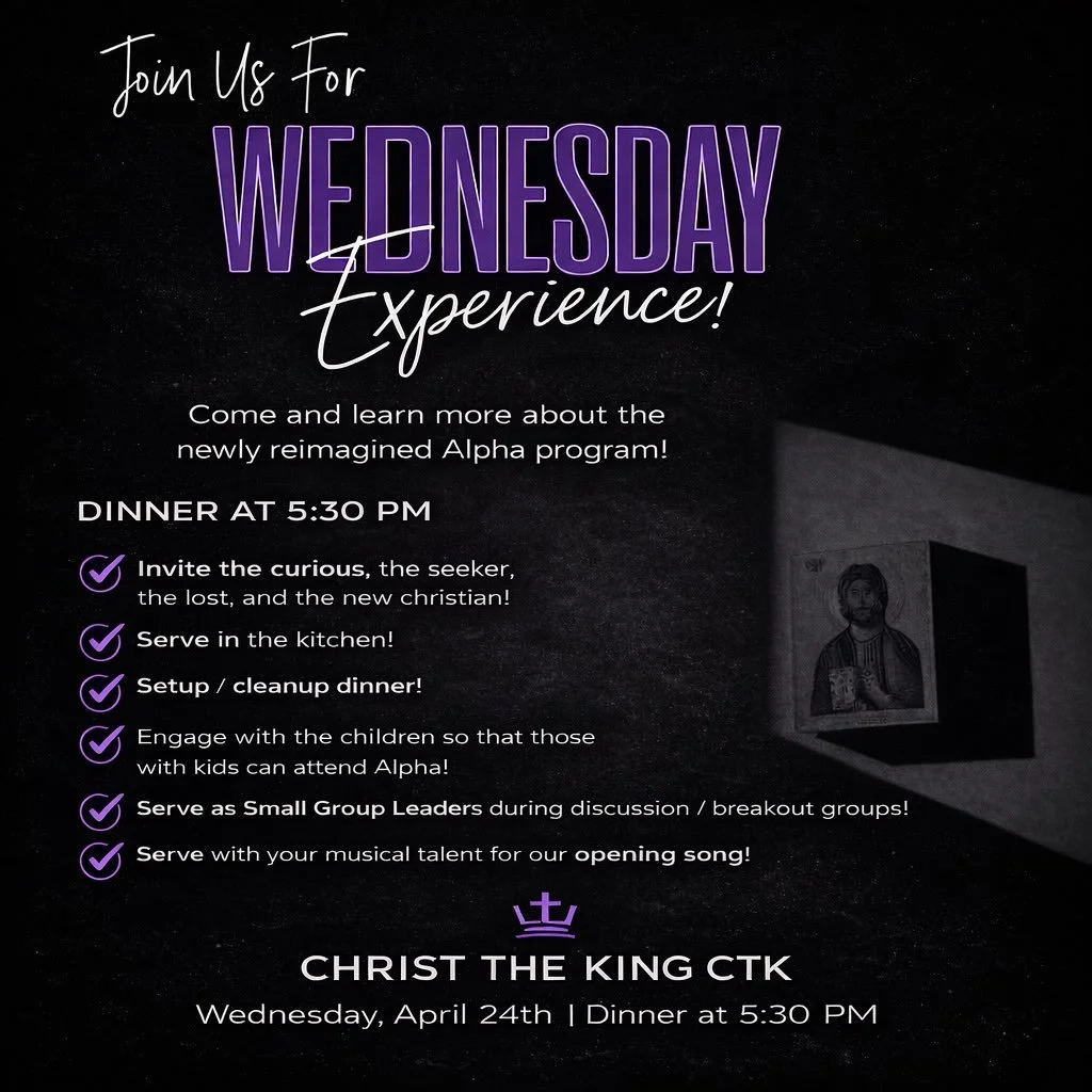 We are entering into an exciting season here as we join our diocese in Alpha. Now, more than ever we are living in a post Christian Society, and there is overwhelming data that the people who are returning to the church or returning to churches that 