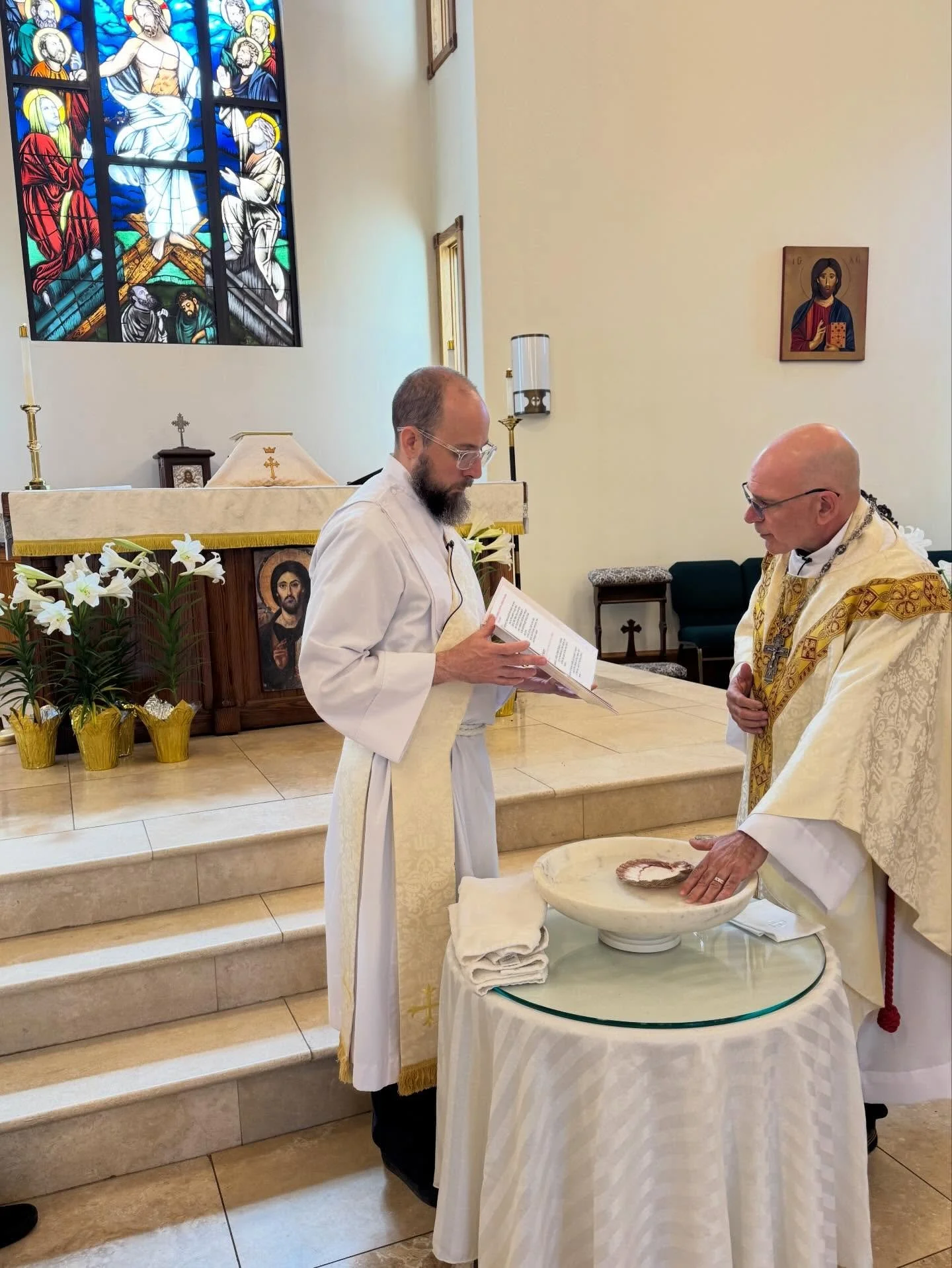 Today, we had the blessing of celebrating the beautiful work God is doing within our church family as Greyson and Colton were baptized.

&ldquo;Go therefore and make disciples of all nations, baptizing them in the name of the Father and of the Son an