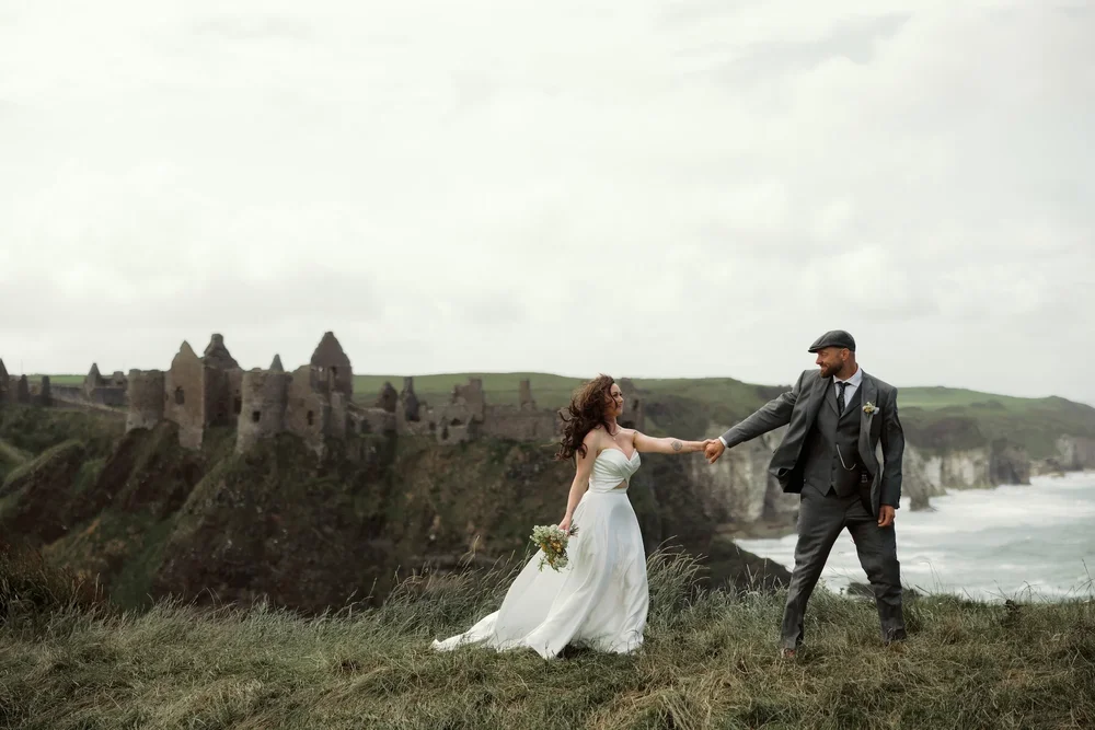 Michelle and Bradley - Dunluce Castle