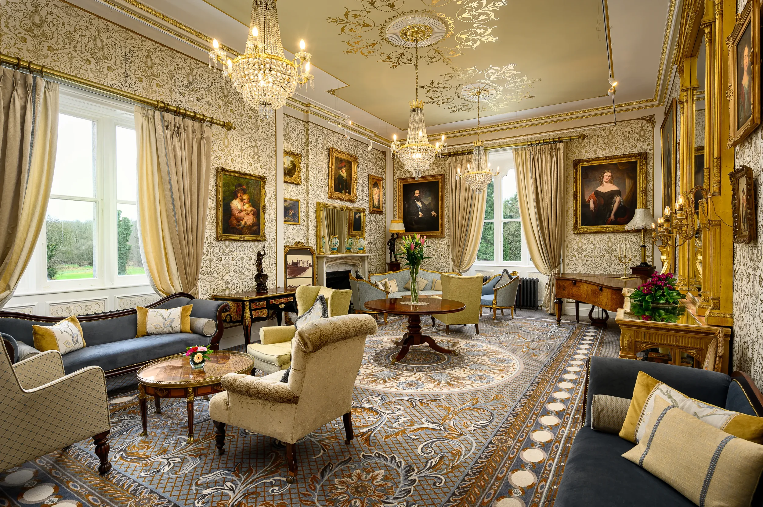 Cabra Castle - Gold Room.webp