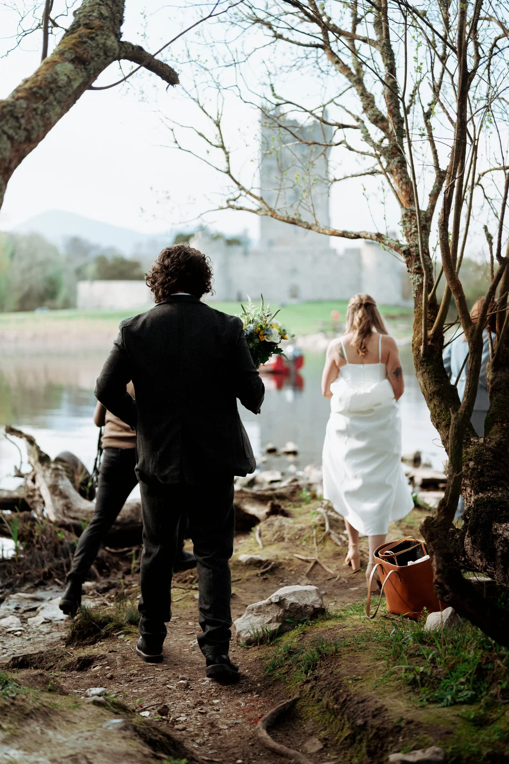 Ross Castle standing on the shore of Lough Leane in Killarney National Park