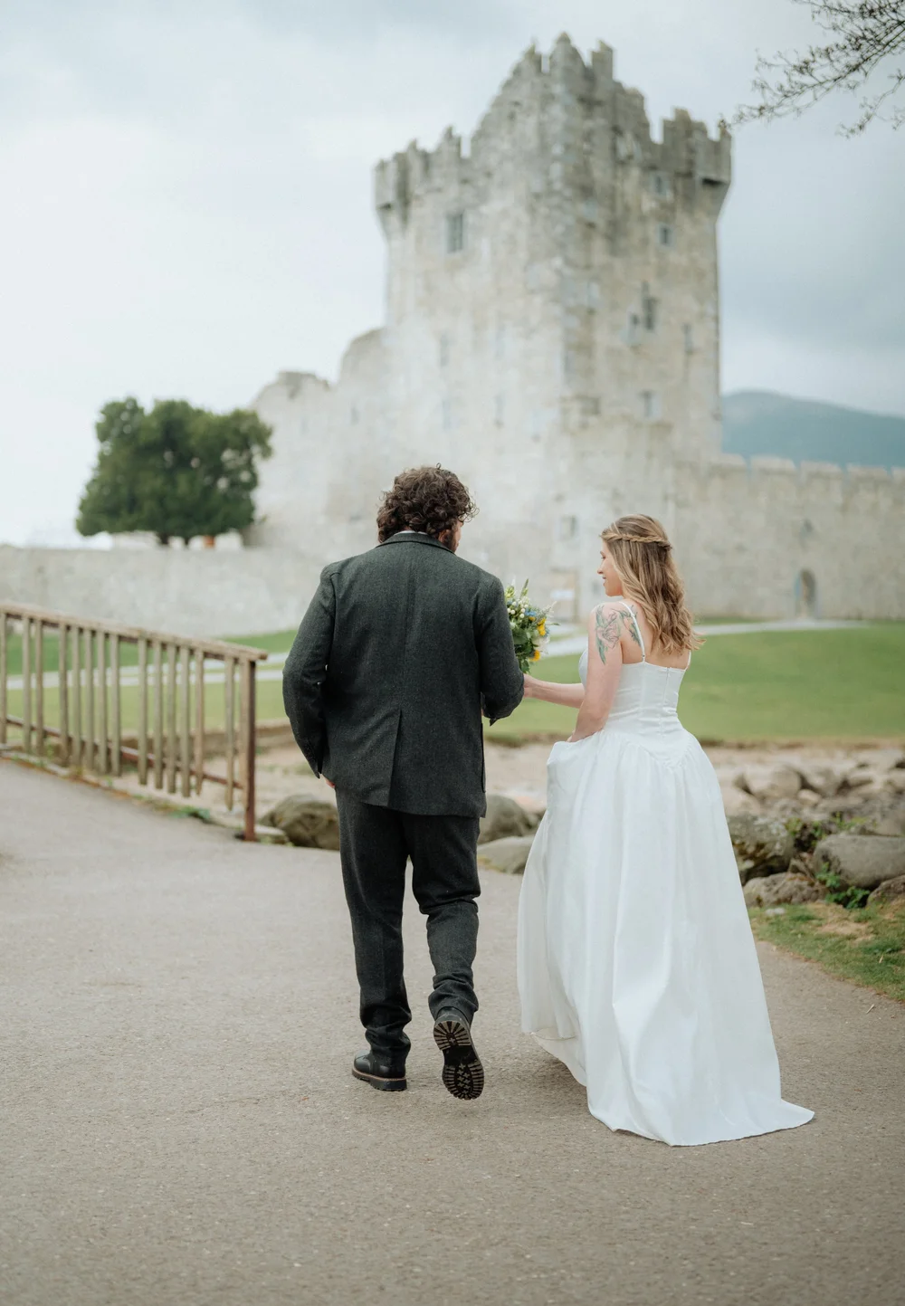 Jessica and Kyle at Ross Castle Killarney