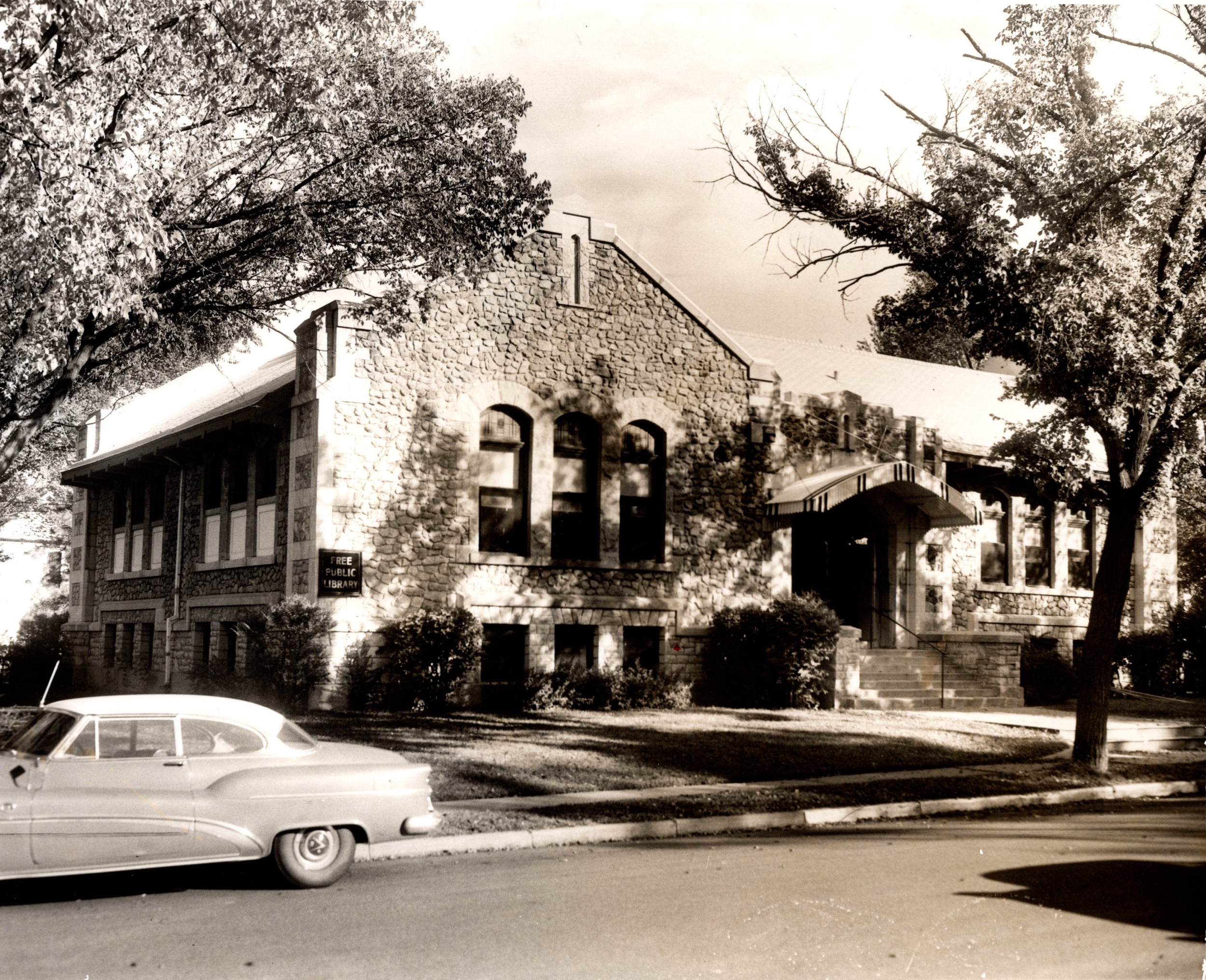 Original West Entrance as it was in 1958.