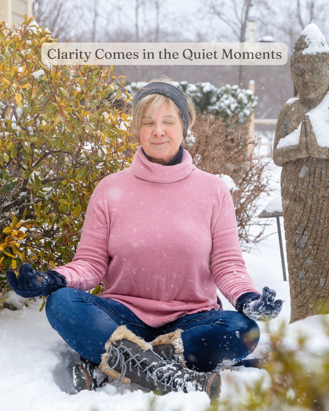 December always carries this quiet magic &mdash; even when life feels full.
And sometimes it only takes a moment&hellip; a breath&hellip; a bit of stillness&hellip; for everything to soften.

I&rsquo;ve been leaning into that lately.
Letting the pace