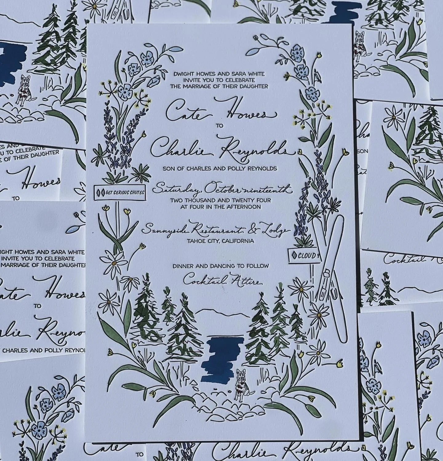 Can&rsquo;t wait to celebrate these guys in Tahoe 💙💙💙

#laketahoewedding #bespokeweddingstationery #weddingstationery #bespokeweddinginvitations #stationerylove #invitationsuite #invitationdesign #invitationcard #weddingdetails #mainewedding #east