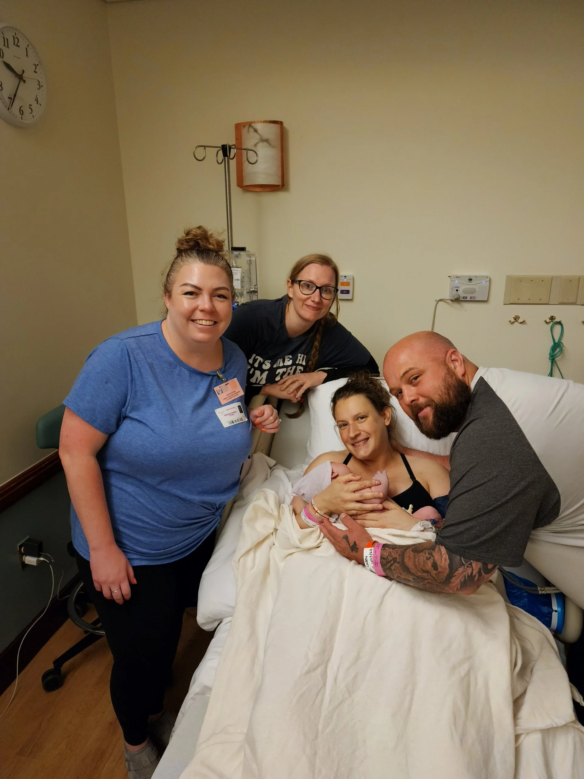 Proud of this amazing couple and her BFF was an amazing support!