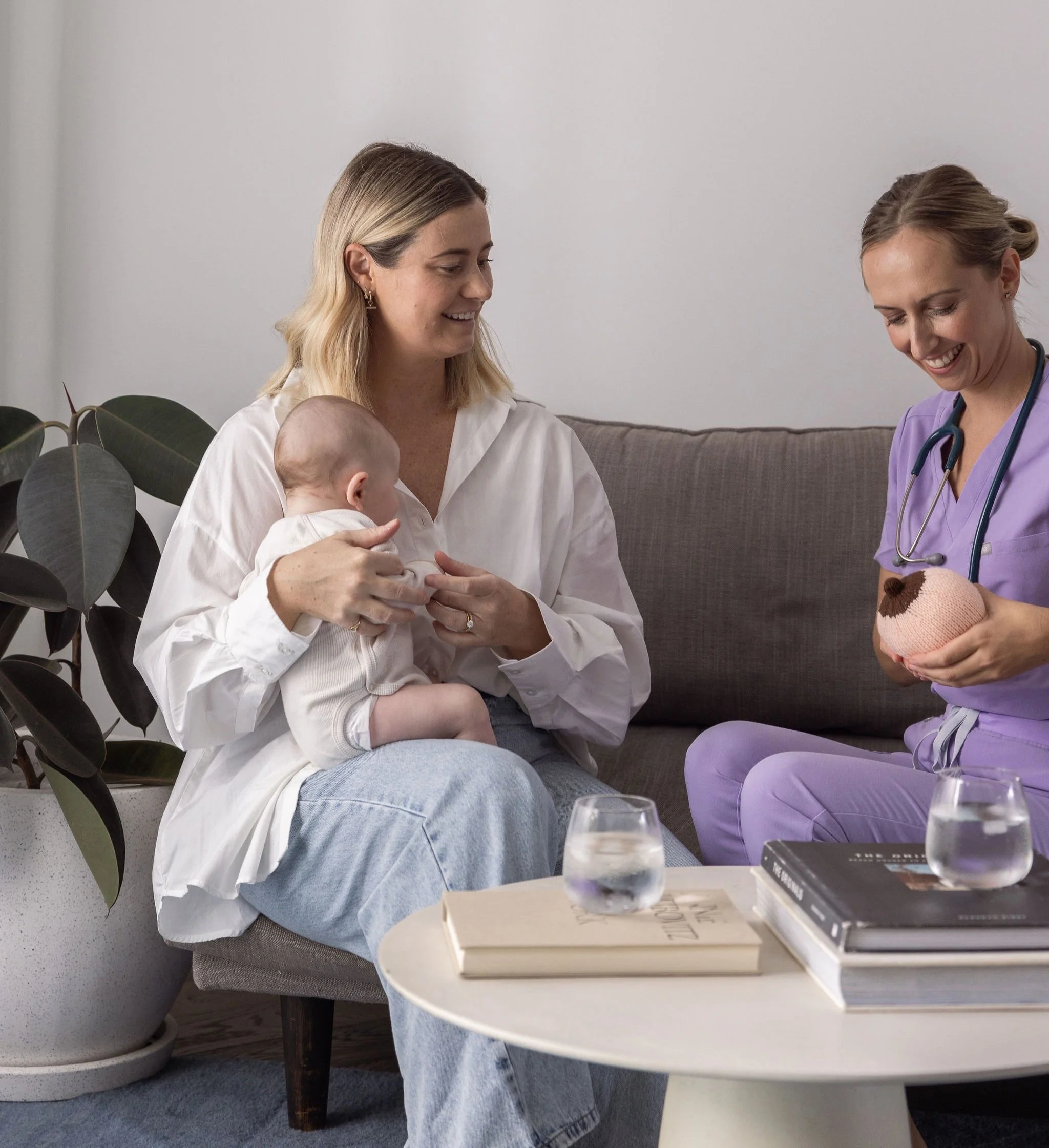 How can a Speech Pathologist and Lactation Consultant support me with my babies feeding?