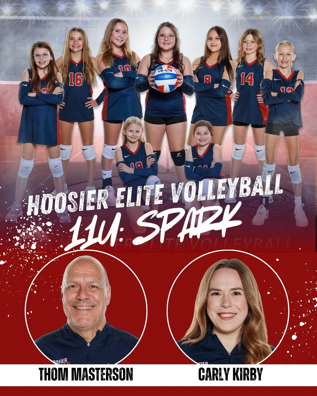 11U Spark ⚡

Our youngest team, but do not let that fool you. Spark fights hard, competes with confidence, and keeps getting better every week.

Head Coach Thom Masterson brings over 40 years of experience as a player, coach, and referee. From colleg