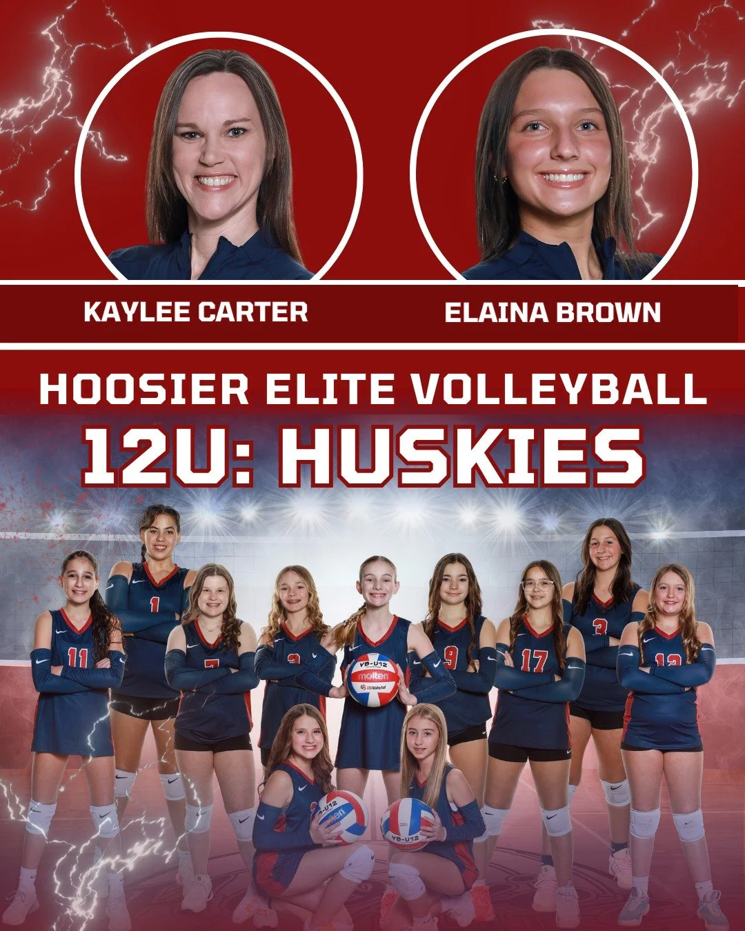 12U Team 💙

Led by Head Coach Kaylee Carter, this group is guided by experience, leadership, and a passion for developing complete athletes.

With six years of elite club coaching experience and serving on staff at North Central High School since 20
