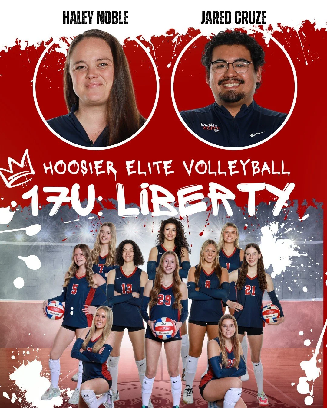 Last but definitely not least&hellip; Introducing 17U Legacy 💙🏐

Legacy is led by Head Coach Hayley, a former Division I volleyball player with professional experience in Germany and nearly 20 years of coaching experience.

After recently relocatin