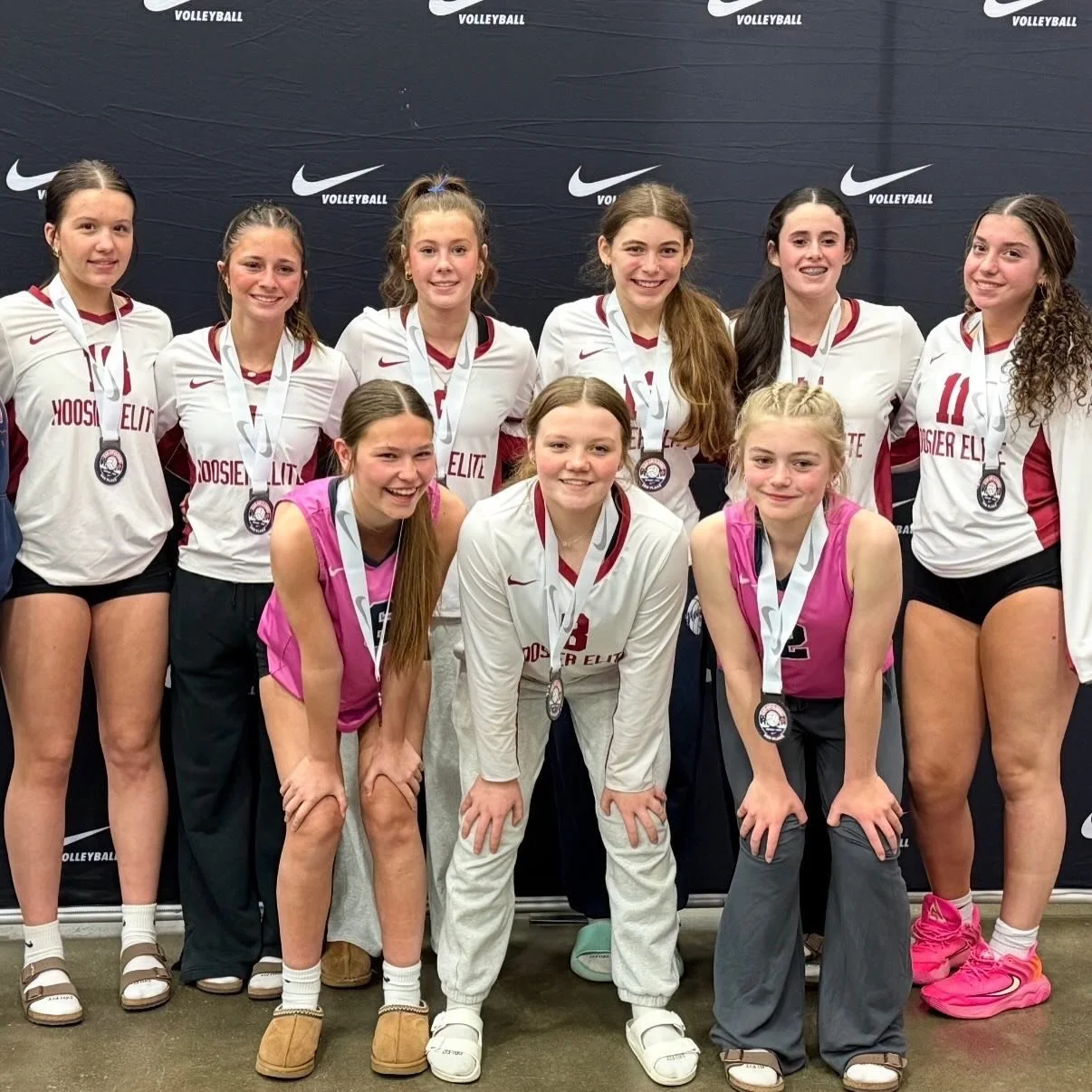 14-1 finished 3rd in Gold at Can-Am this weekend 🏐 Proud of the way this group competed and battled through tough matches. 13-1 Hysteria also had a strong weekend in Detroit and continues to show great progress.

#HoosierElite #CanAm #ClubVolleyball