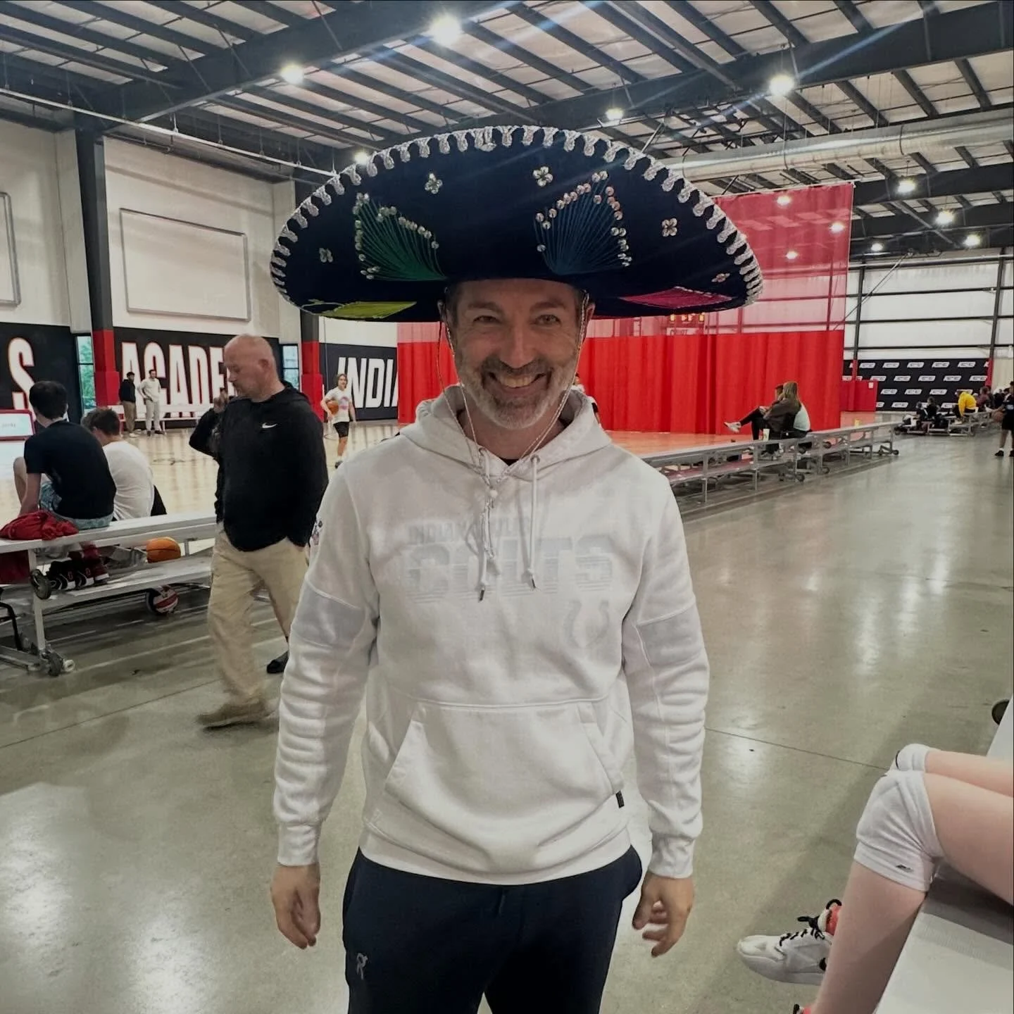 Happy Cinco de Mayo from our favorite trainer, Brian!

Keeping our athletes stronger, faster, and ready to compete all season long.

#HoosierElite #CincoDeMayo #StrengthTraining #ClubVolleyball #IndianaVolleyball