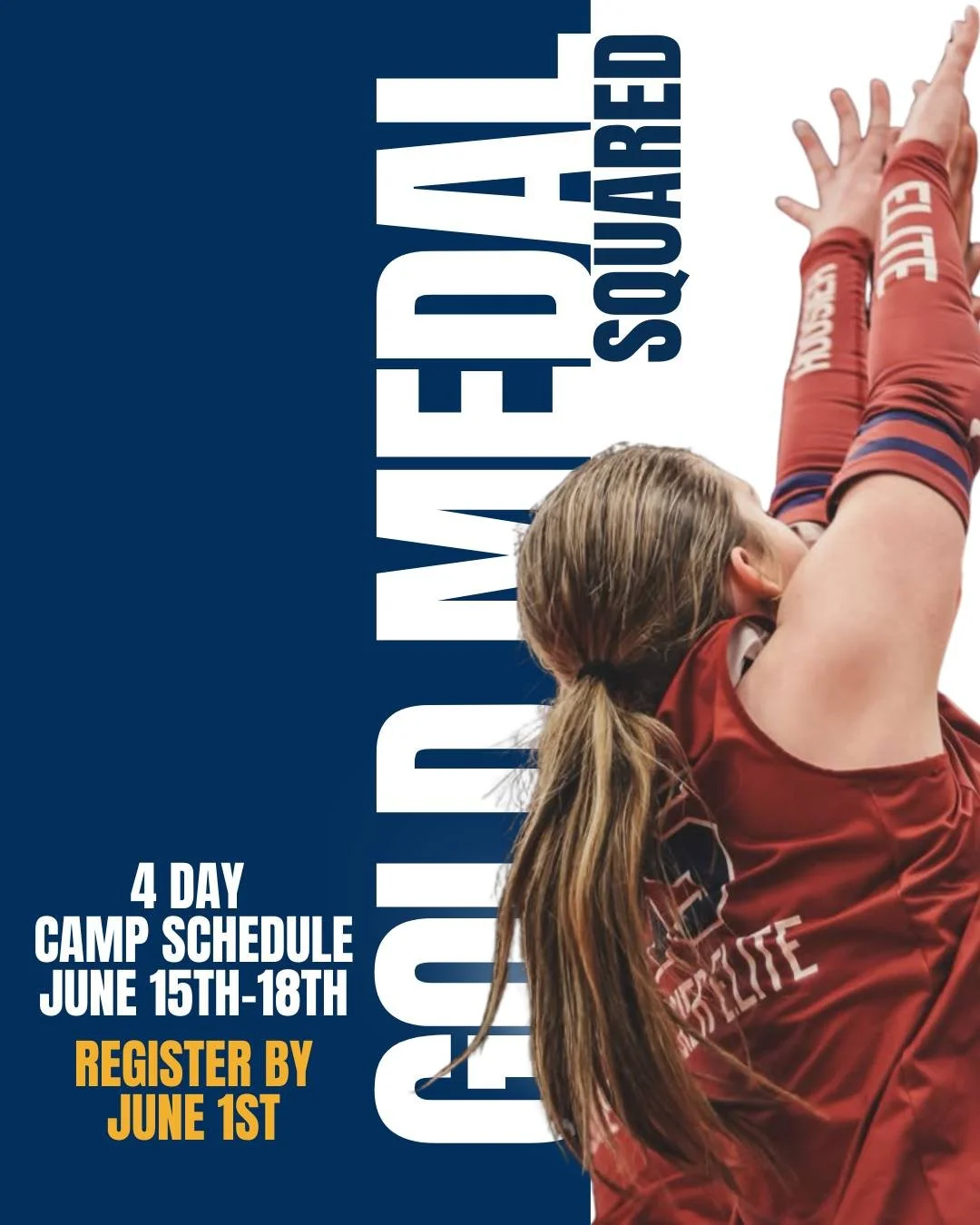 Gold Medal Squared is coming back to Hoosier Elite. Registration link in bio!

We are excited to host this 4-day camp at Pro Net Sports from June 15&ndash;18. This is a great opportunity for athletes to get high level training focused on fundamentals