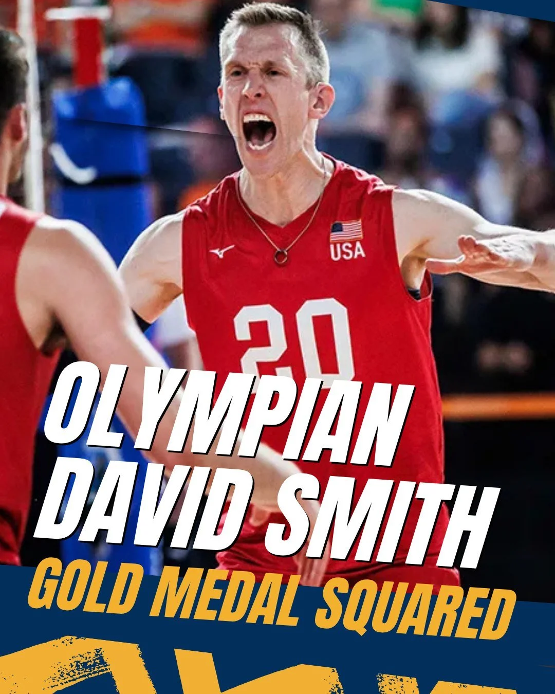 Big news for this year&rsquo;s Gold Medal Squared Camp at Hoosier Elite! Olympian David Smith will be coaching at camp this summer.

A 4-time Olympian (2012, 2016, 2020, 2024), David brings elite level experience and knowledge to athletes attending t
