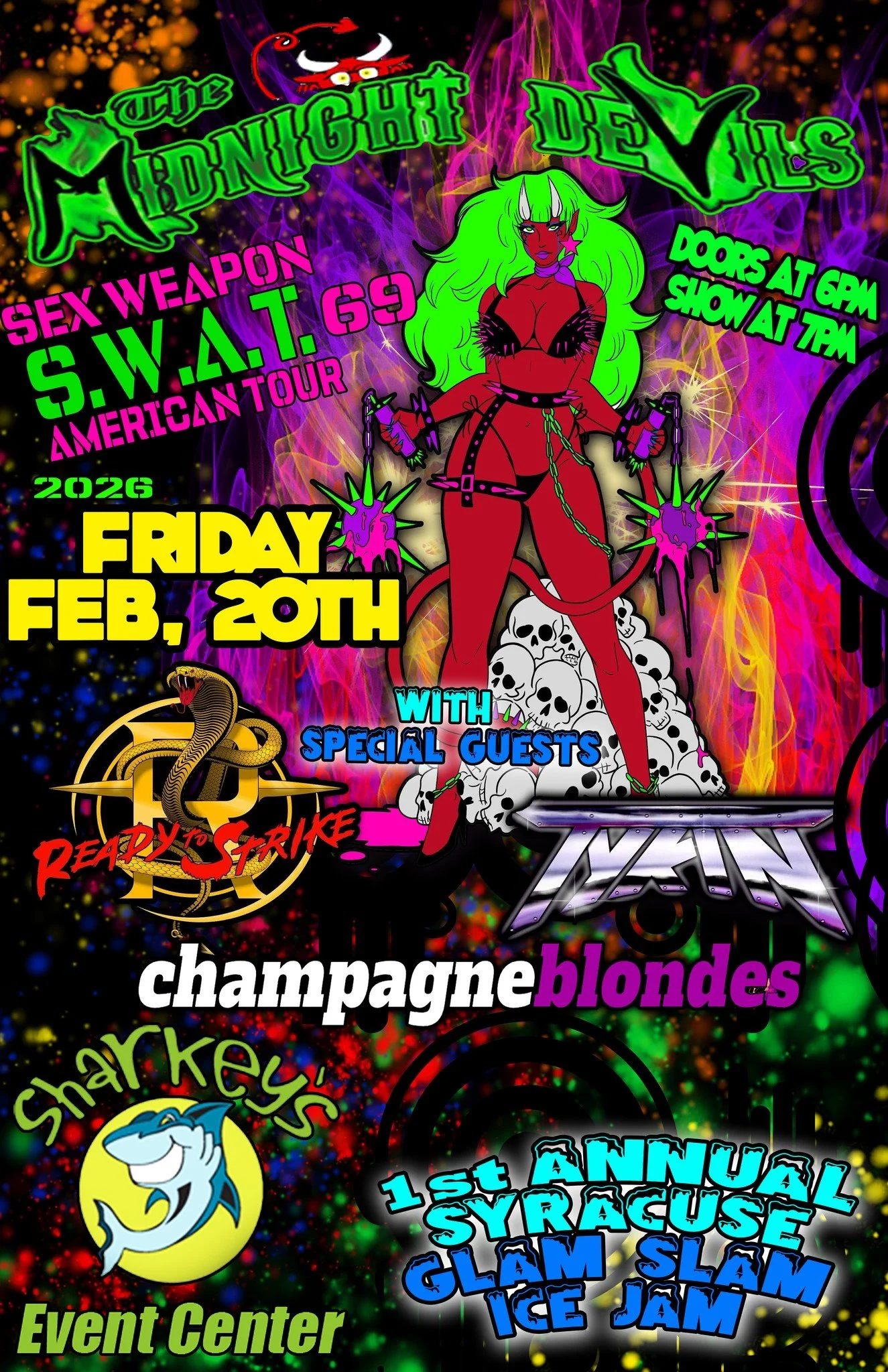 1st Annual Syracuse Glam Slam Ice Jam!