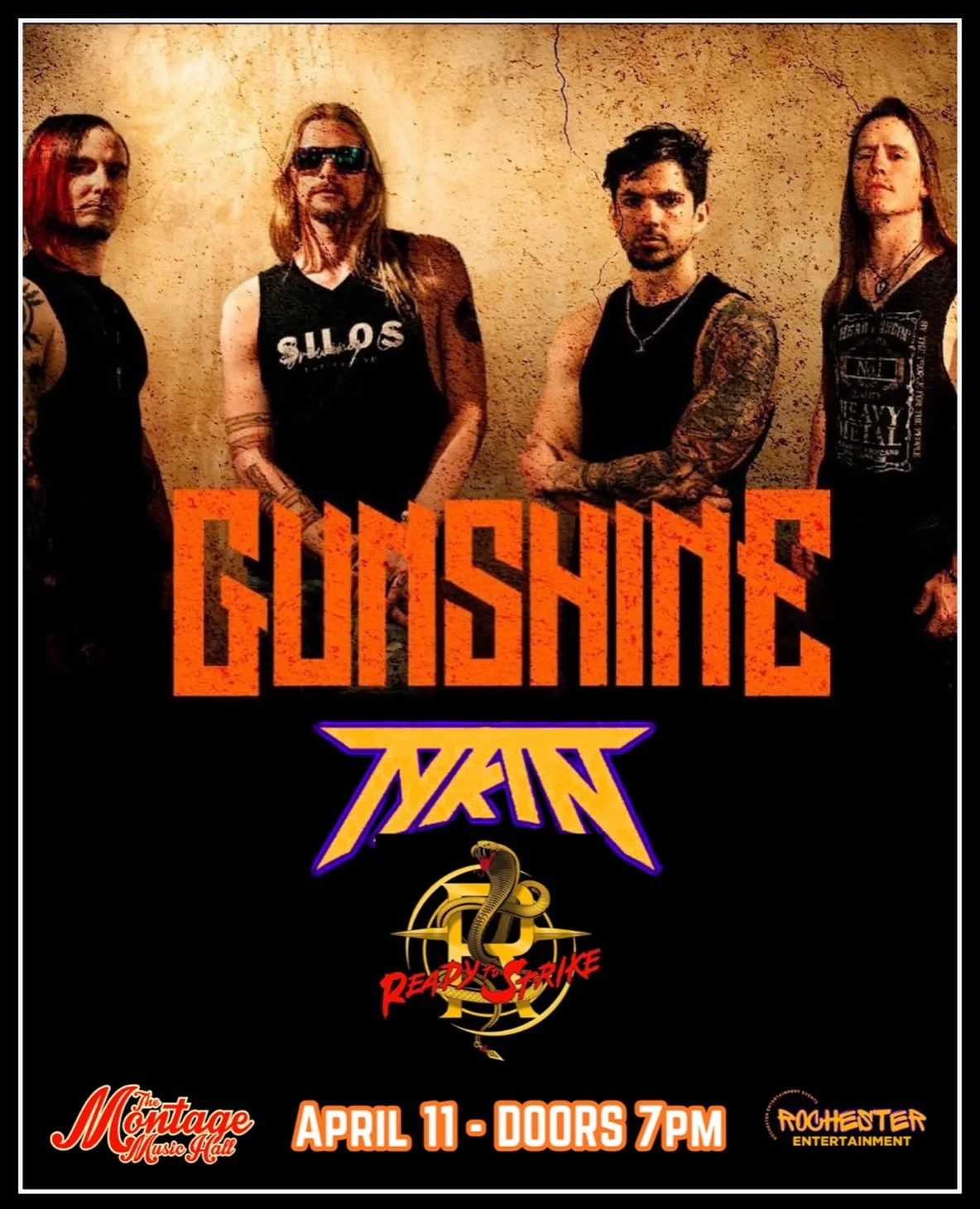 GUNSHINE W/S/G TYKIN & READY TO STRIKE