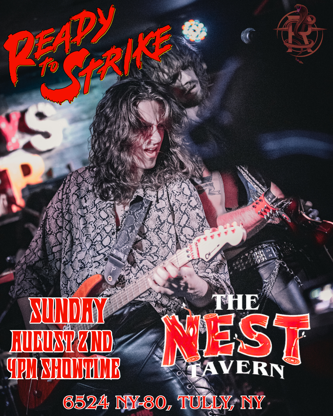 READY TO STRIKE RETURNS TO THE NEST!
